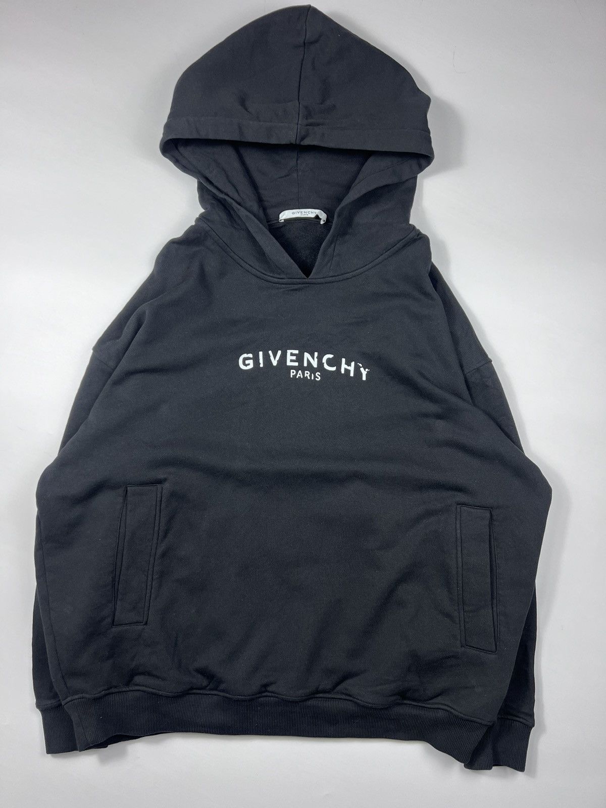 Givenchy Givenchy Broken Logo Hoodie Size US M / EU 48-50 / 2 - 2 Thumbnail