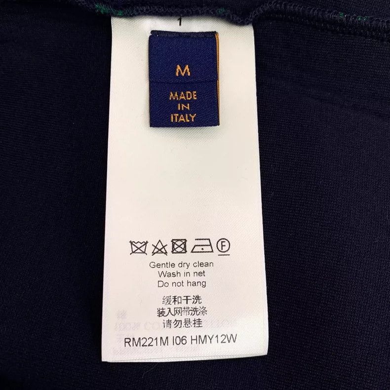 Louis Vuitton Louis Vuitton Blue Logo Long Sleeve Sweatshirt -2505 Size US M / EU 48-50 / 2 - 6 Thumbnail