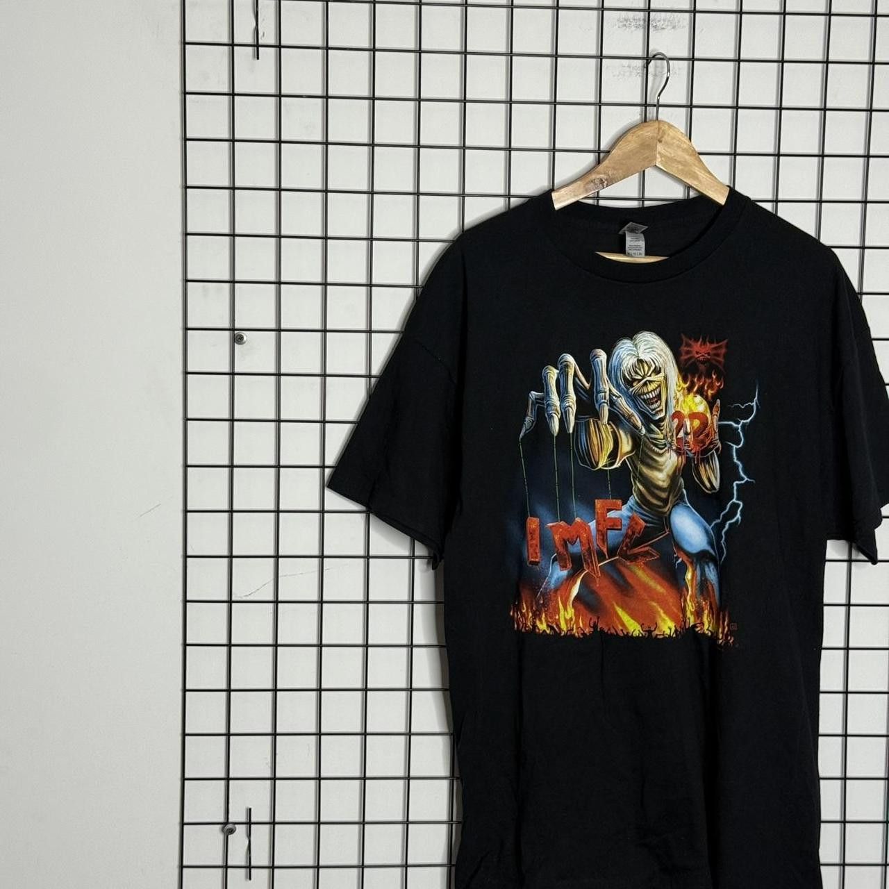 Iron Maiden Iron Maiden Black T shirt Band Tee Metal Size US M / EU 48-50 / 2 - 3 Thumbnail