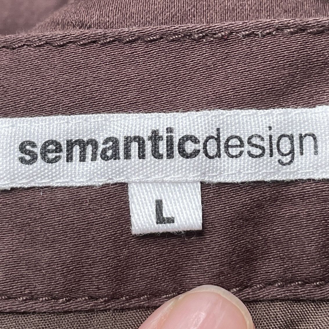 Japanese Brand × Vintage × semanticdesign Vintage Japanese Brand Semantic Design Tactical Pants 1990s Size US 33 - 9 Thumbnail
