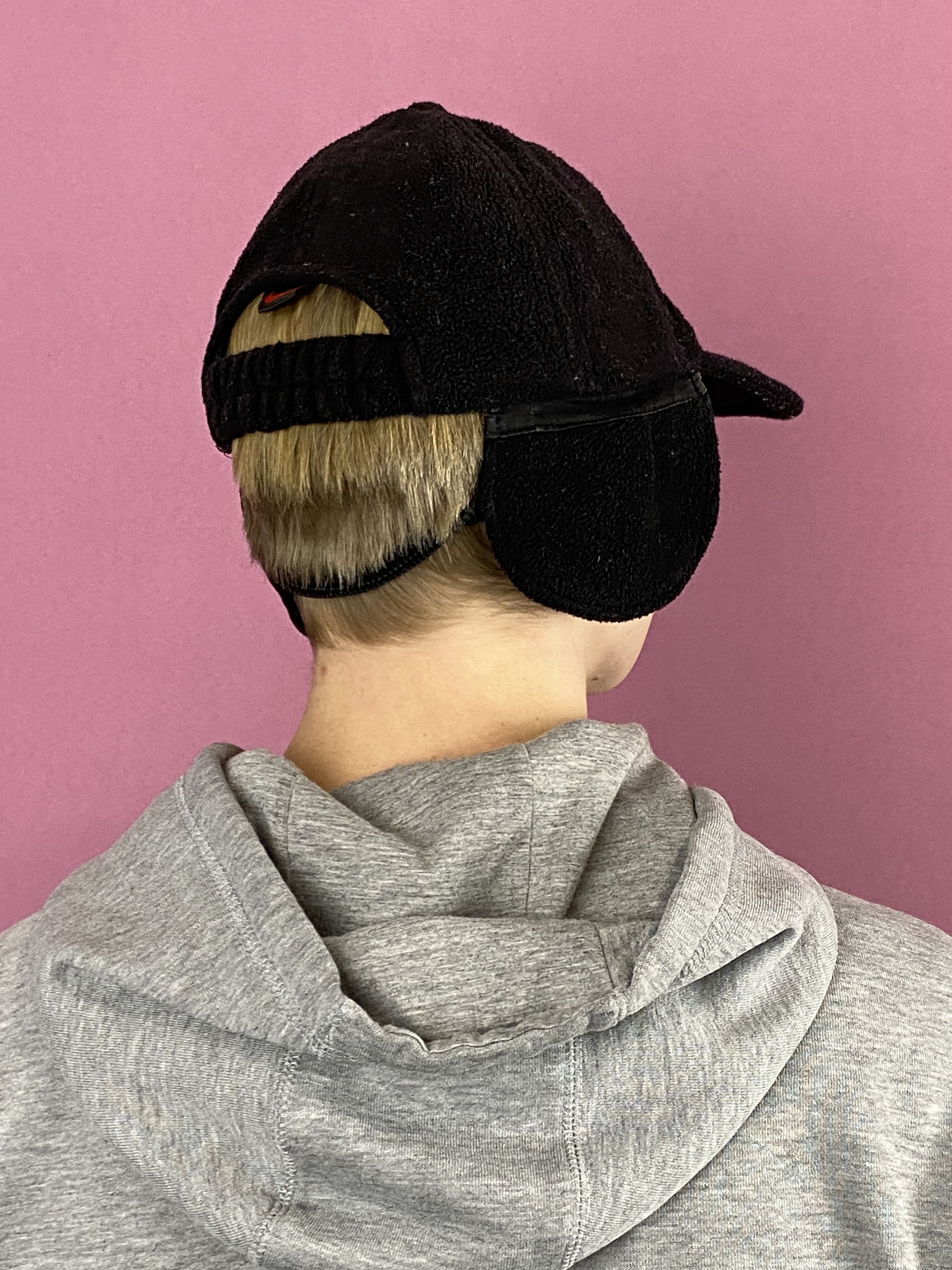 Nike × Vintage 90s Nike Vintage Trapper Hat Cap Size ONE SIZE - 4 Thumbnail