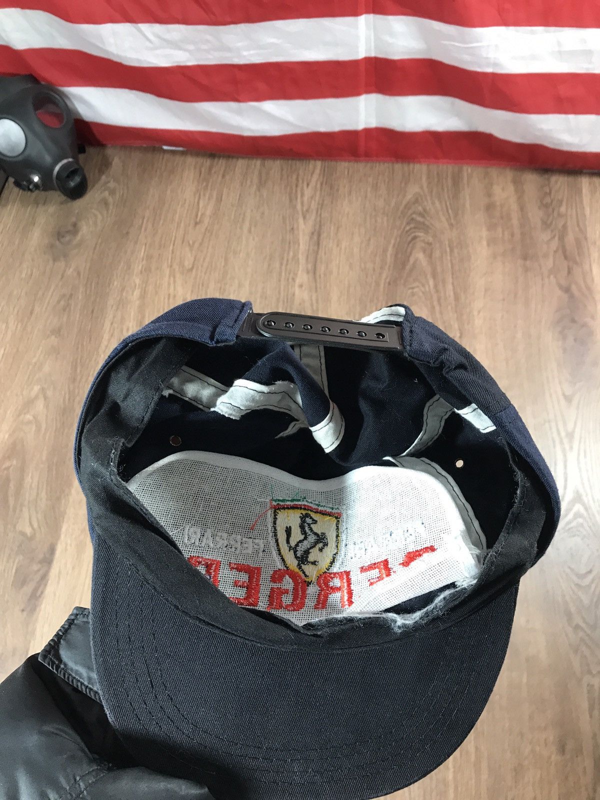 Ferrari × Formula 1 × Vintage 90s Vintage Berger Formula 1 Racer Ferrari Cap Size ONE SIZE - 10 Thumbnail