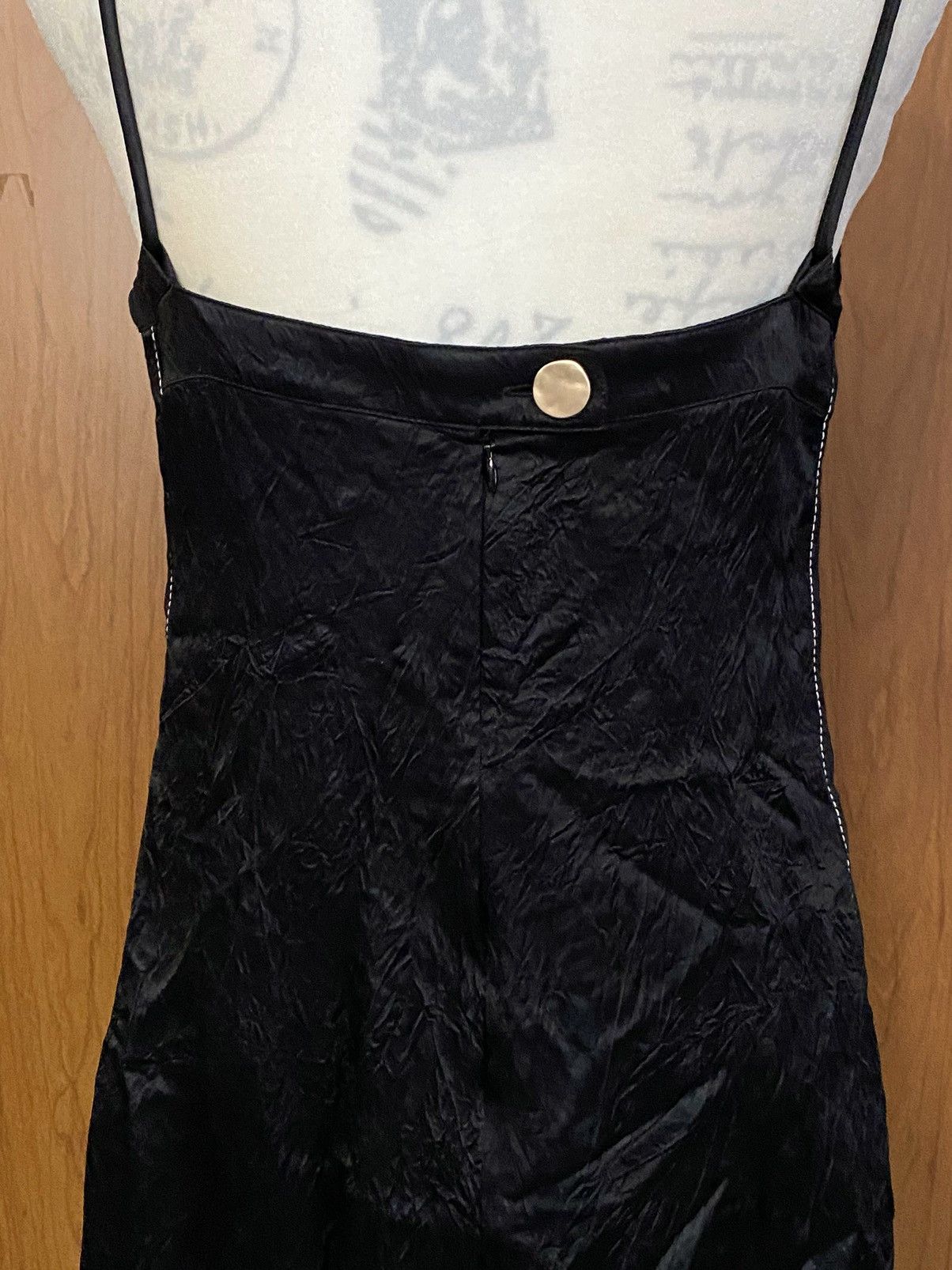 Proenza Schouler Proenza Schouler Crushed Satin Cowl Neck Midi-Dress size 6 Size M / US 6-8 / IT 42-44 - 10 Thumbnail