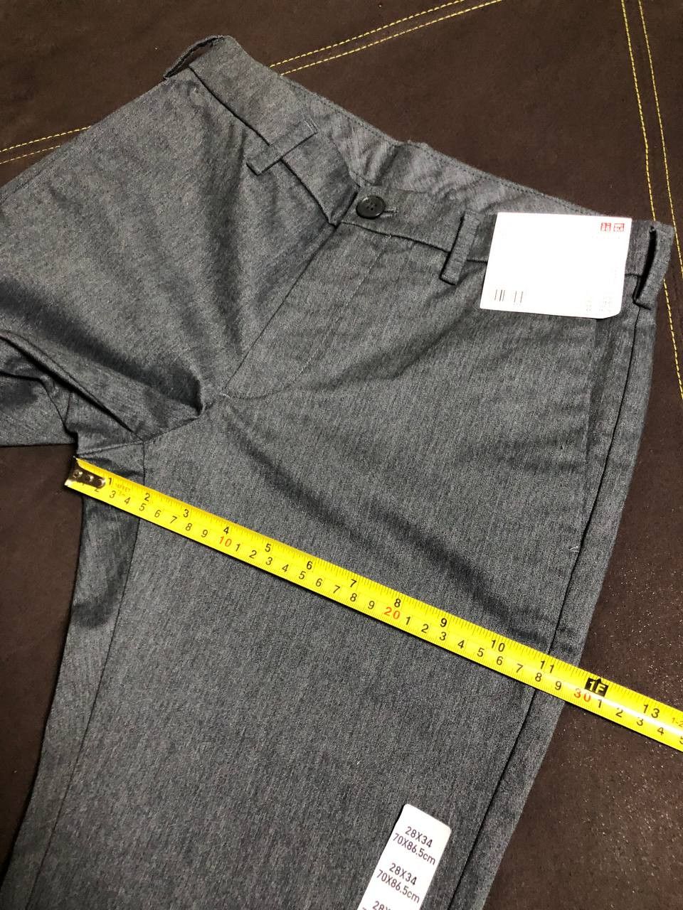 Uniqlo UNIQLO Slim Fit Chino Flat Front Trousers pants Size US 28 / EU 44 - 8 Thumbnail