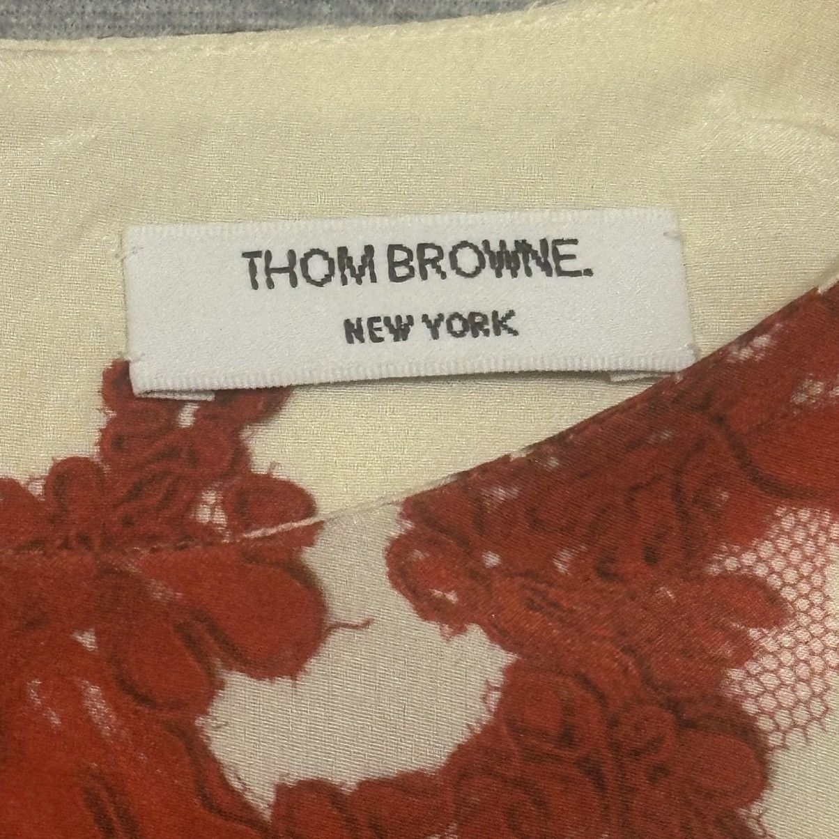 Thom Browne Thom Browne Silk Floral Print Size XS / US 0-2 / IT 36-38 - 7 Thumbnail