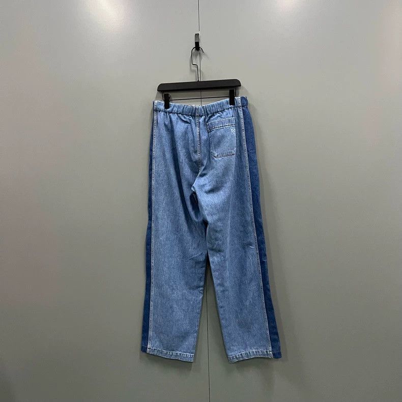 Loewe LOEWE sizeM Blue side striped pull-up trousers Size 27" / US 4 / IT 40 - 2 Thumbnail