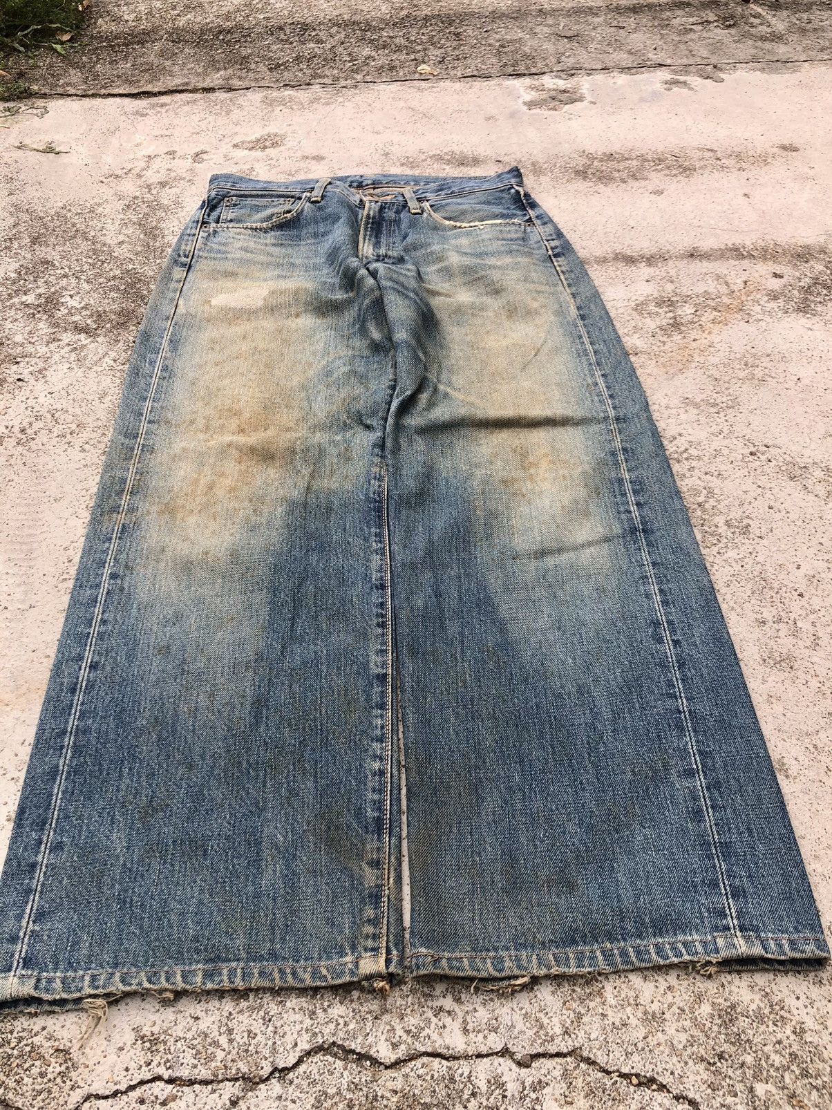 Edwin RUSTY SELVEDGE WIDE LEG DENIM BY EDWIN Size US 30 / EU 46 - 4 Thumbnail