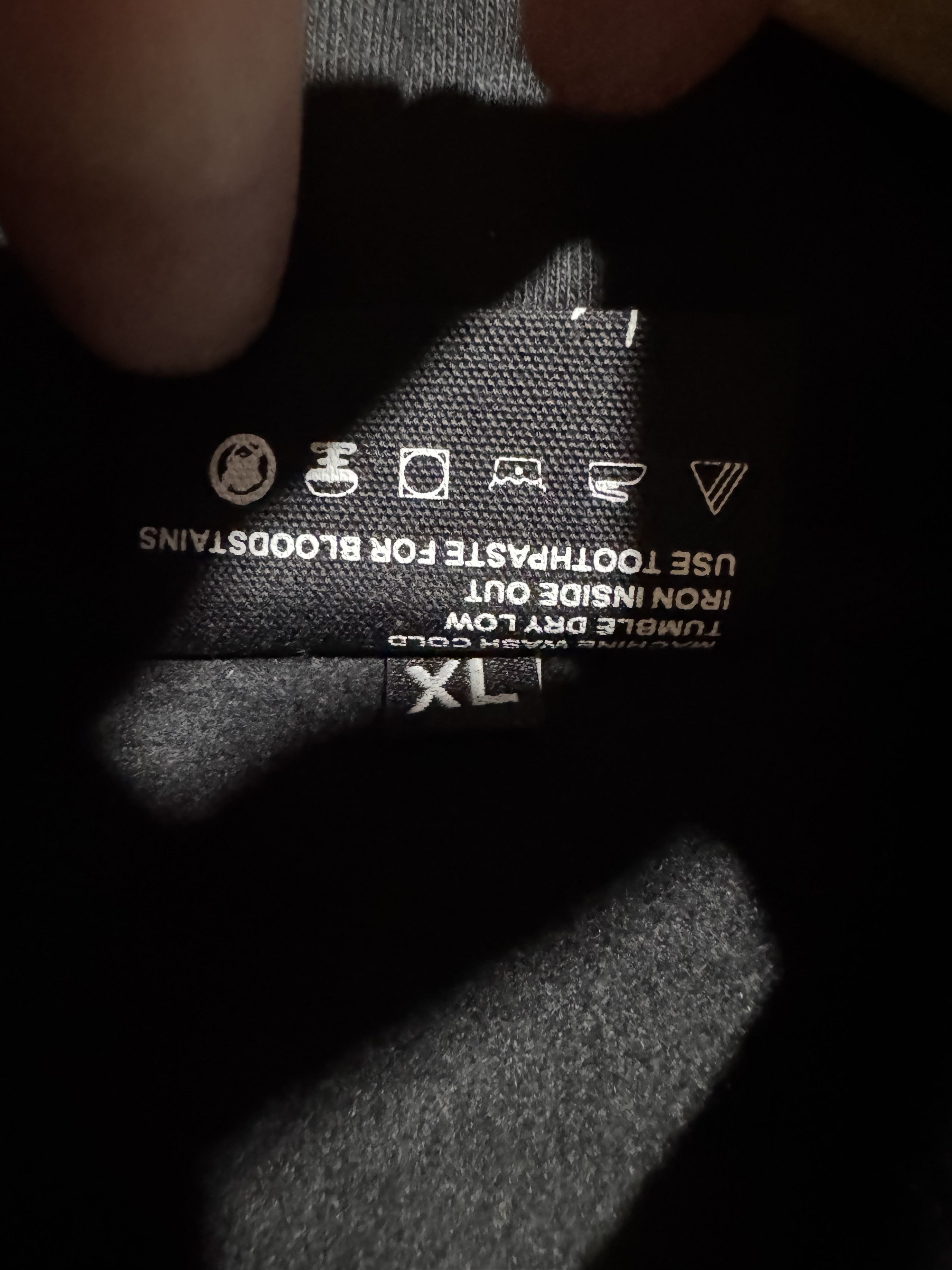 Half Evil Half evil 333 hoodie Og logo skull glow in the dark Size US XL / EU 56 / 4 - 4 Thumbnail