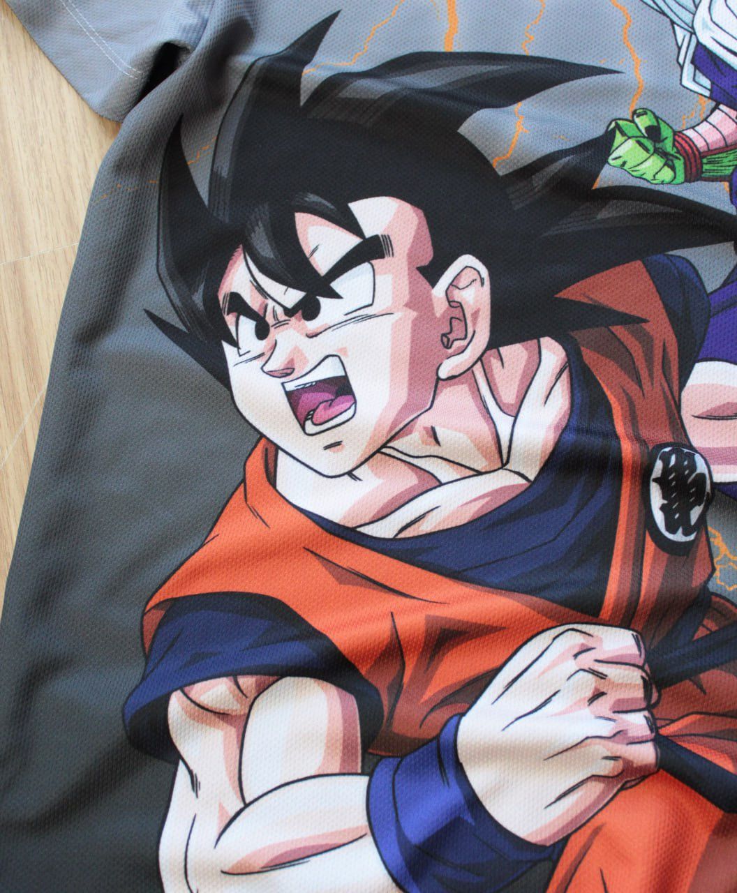 Anime × Cartoon Network 🔥 Vintage Dragon Ball Z Overprint Tee Japan Anime Y2K Rare Size US M / EU 48-50 / 2 - 2 Thumbnail
