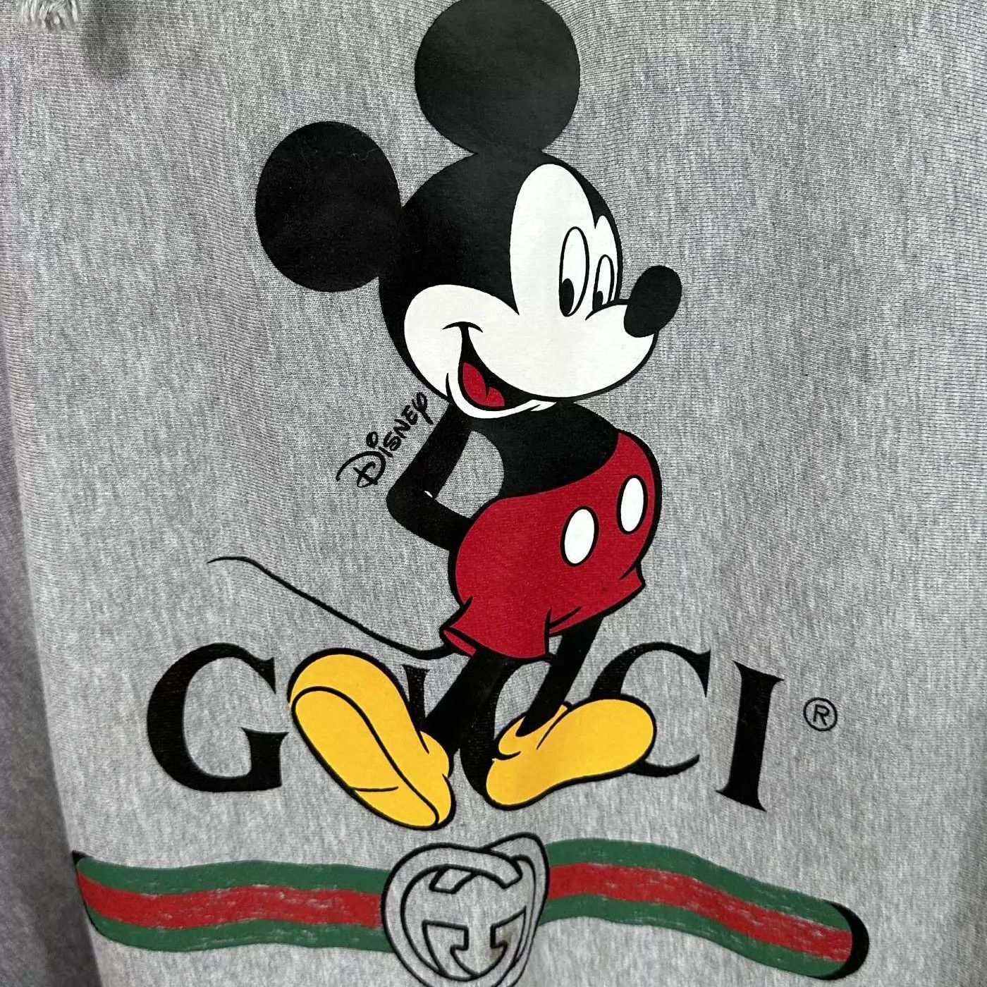 Gucci GUCCI x Disney Mickey Gray Hoodie XL Size US XL / EU 56 / 4 - 7 Thumbnail