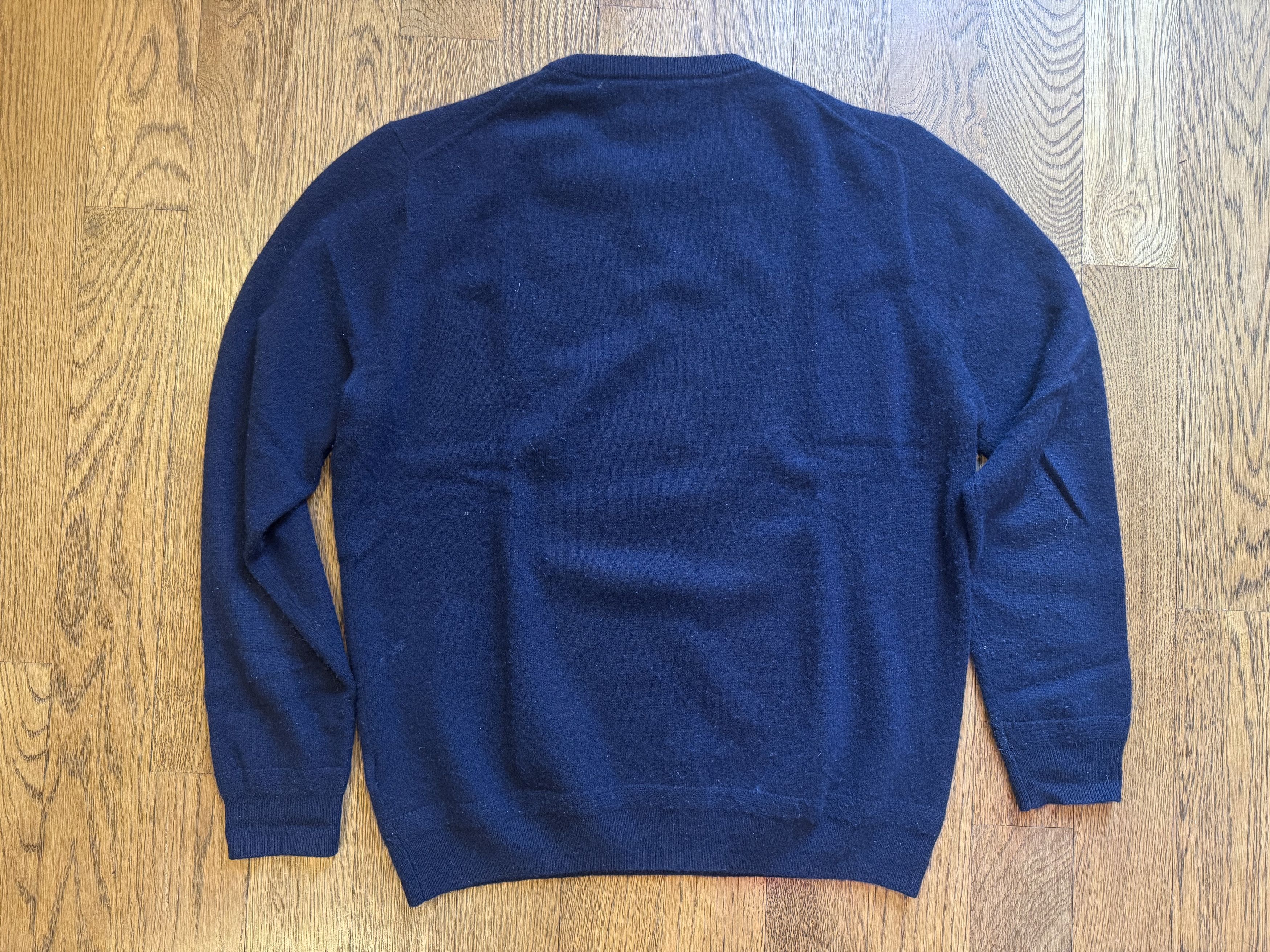 J.Crew J.Crew Men's Cashmere Sweater Navy Blue Size Large Size US L / EU 52-54 / 3 - 3 Thumbnail