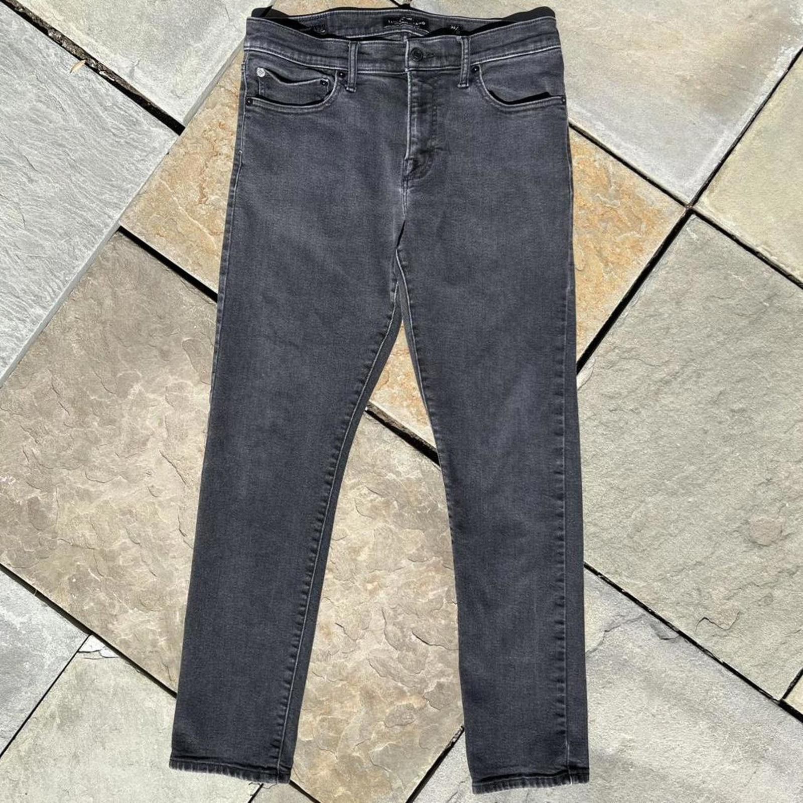 Lucky Brand Black Stonewash Grunge Slim Jeans 32W x 30L Size US 32 / EU 48 - 6 Thumbnail