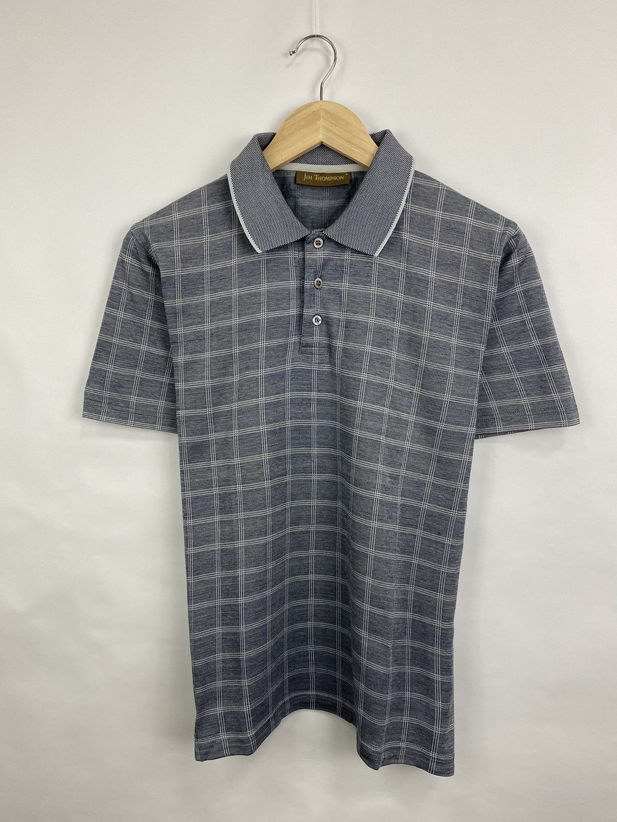 Jim Thompson Vintage 90s Jim Thompson Rare Graphic Polo T-Shirt Retro Y2K Size US S / EU 44-46 / 1 - 3 Thumbnail