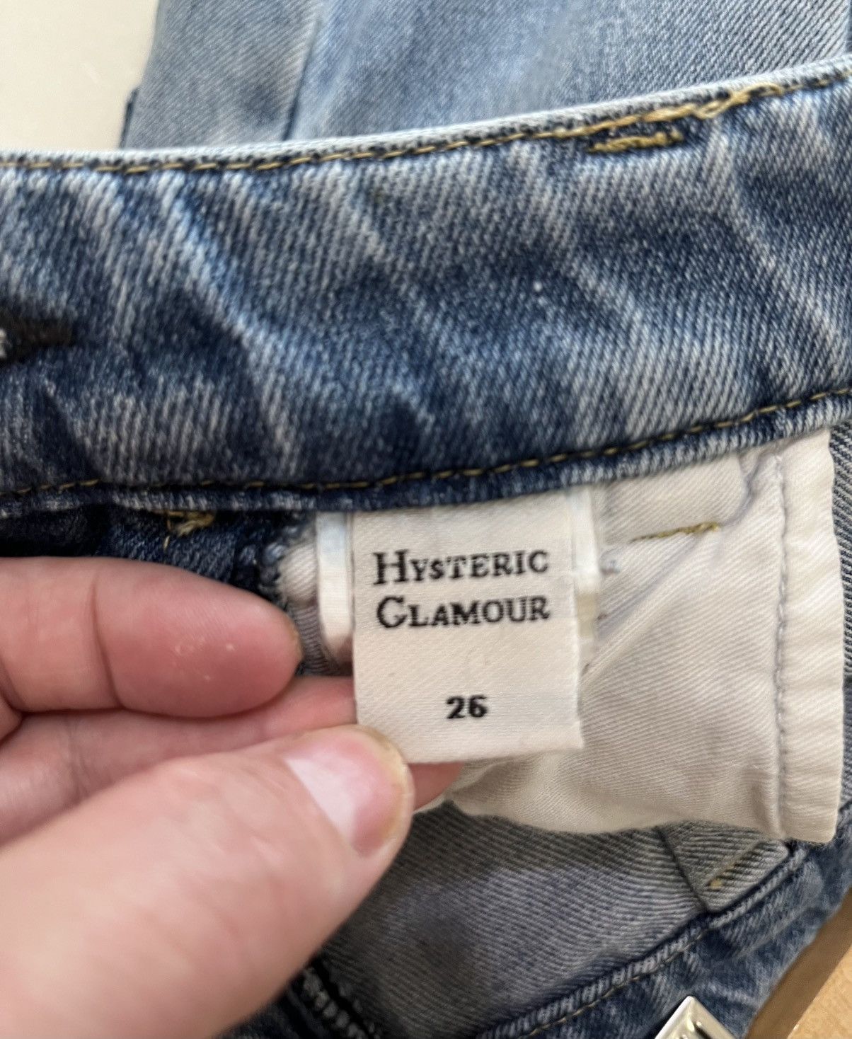 Hysteric Glamour Vintage Hysteric Glamour Side Button Jeans Size 28" / US 6 / IT 42 - 10 Thumbnail