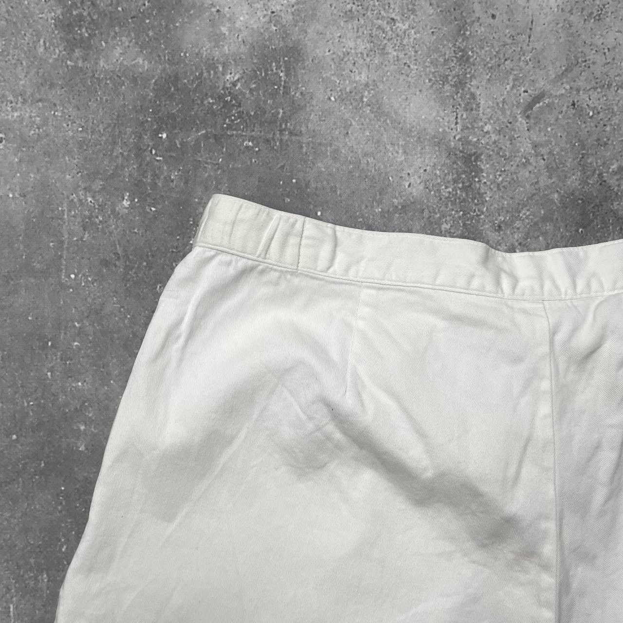 Vintage Vintage 90s Nike Court Tennis Cotton Shorts White Size 36 Size US 36 / EU 52 - 15 Thumbnail