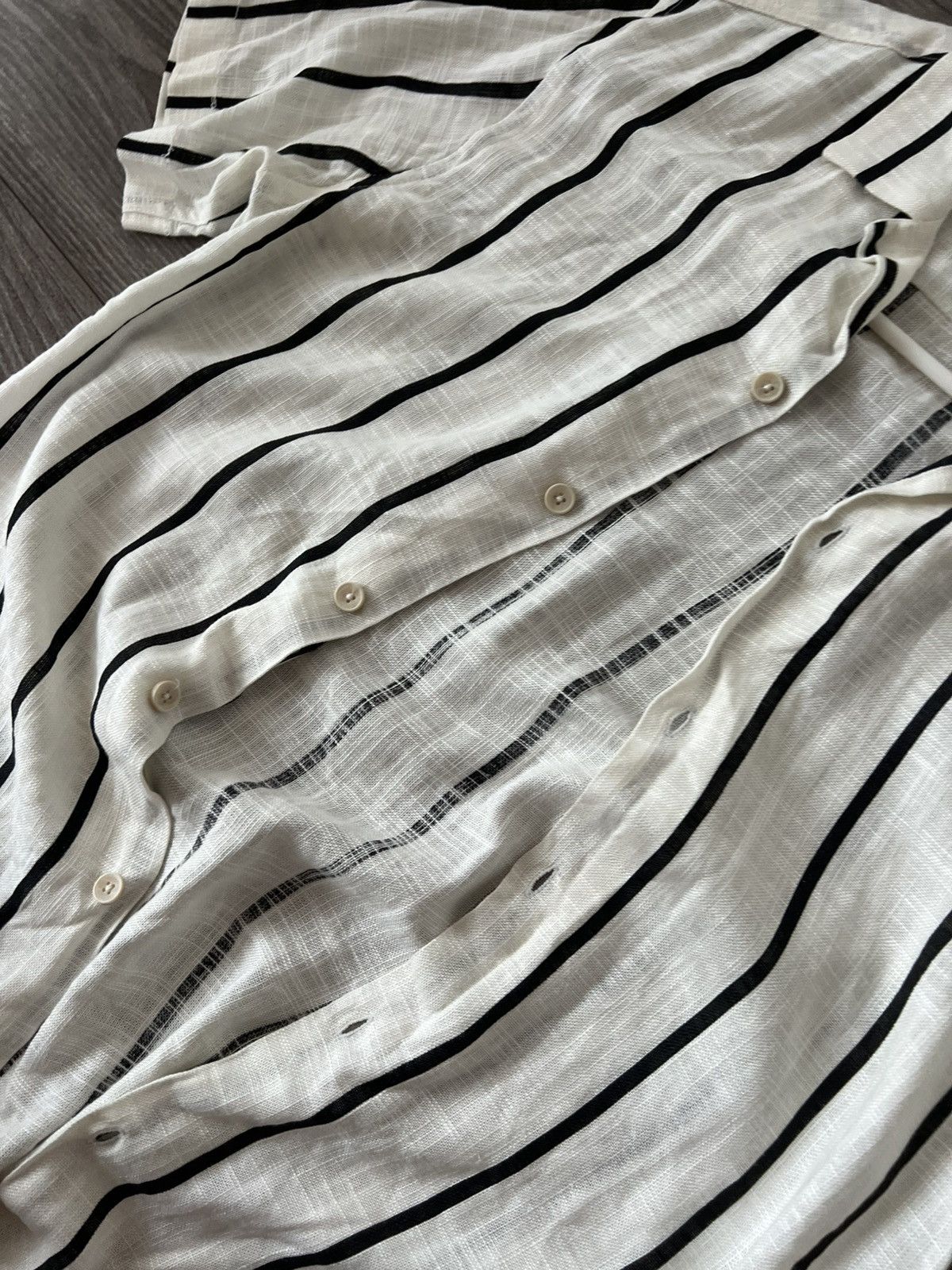 Zara Zara Lite Flanel Linen Summer Style Button ShortSleeve Shirt Size US S / EU 44-46 / 1 - 6 Thumbnail