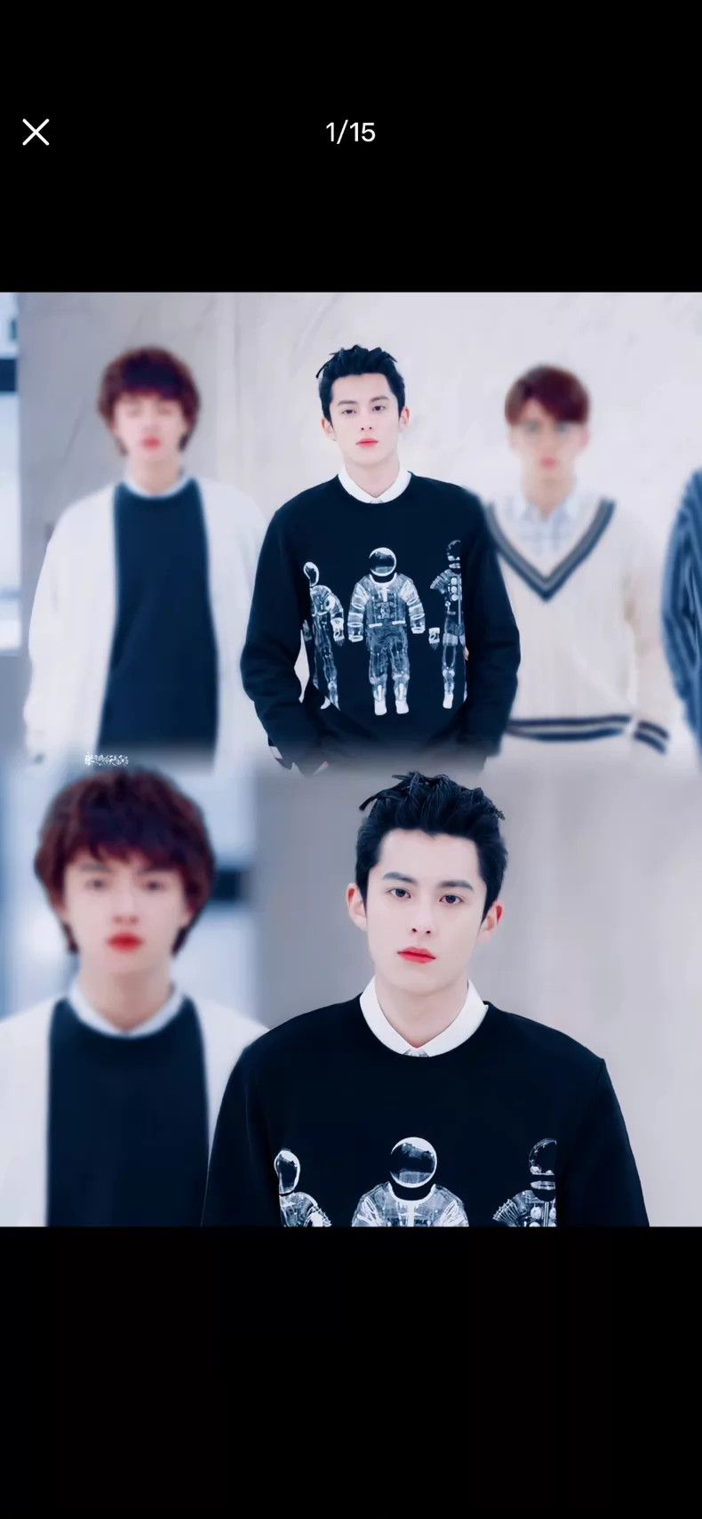 Chanel Chanel Astronaut Printed Sweatshirt Size S / US 4 / IT 40 - 7 Thumbnail