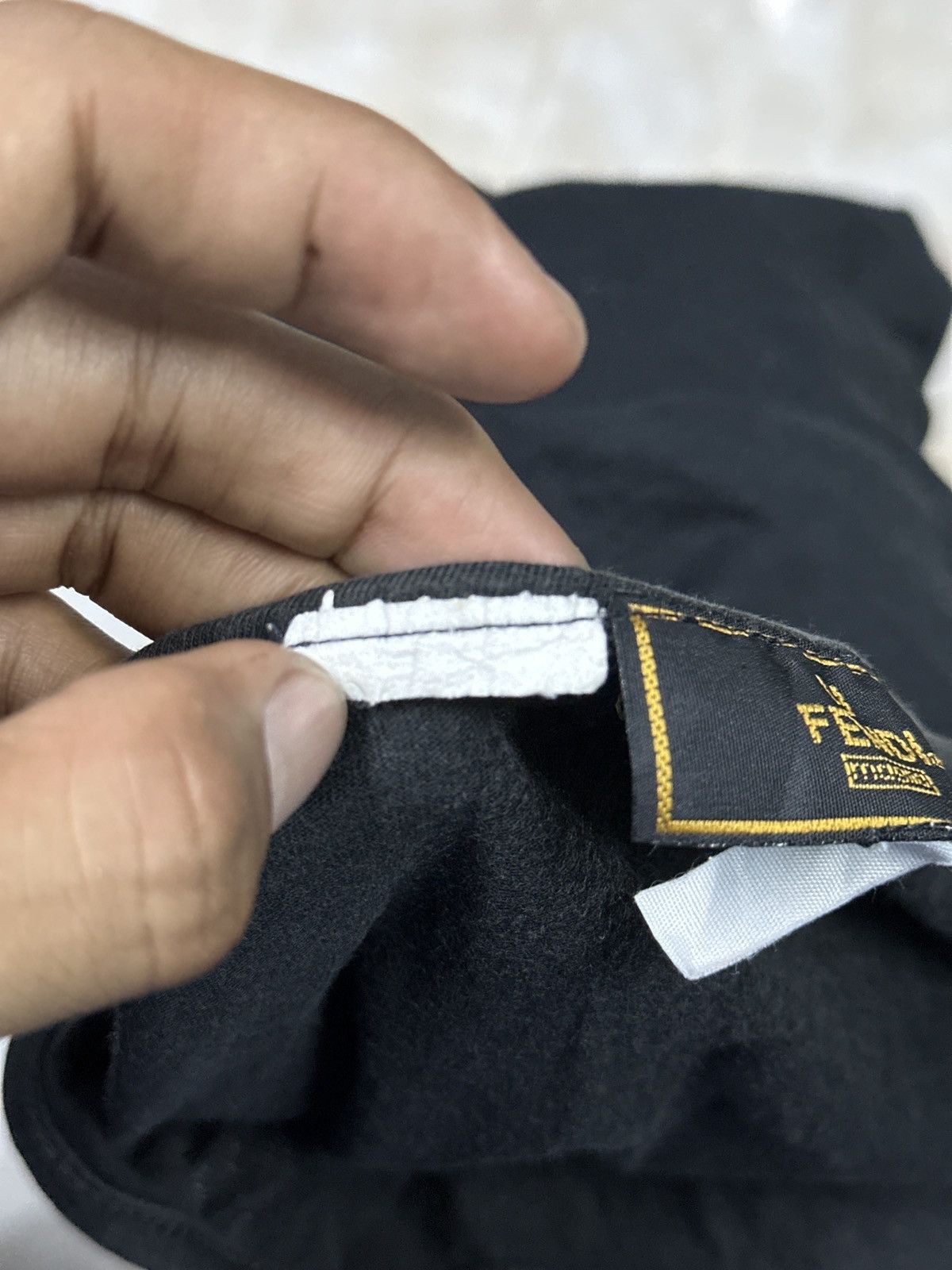 Fendi Fendi 🎌💥 Black Tee Fendi Muglia Italy 🎌 Size M / US 6-8 / IT 42-44 - 7 Thumbnail