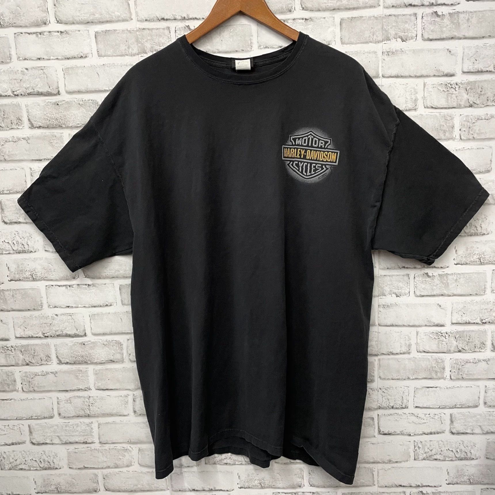 Harley Davidson Harley-Davidson Graphic Tee Mens 2XL Black 100% Cotton Shirt Graphic Tee 2XL Mens Size US XXL / EU 58 / 5 - 2 Thumbnail