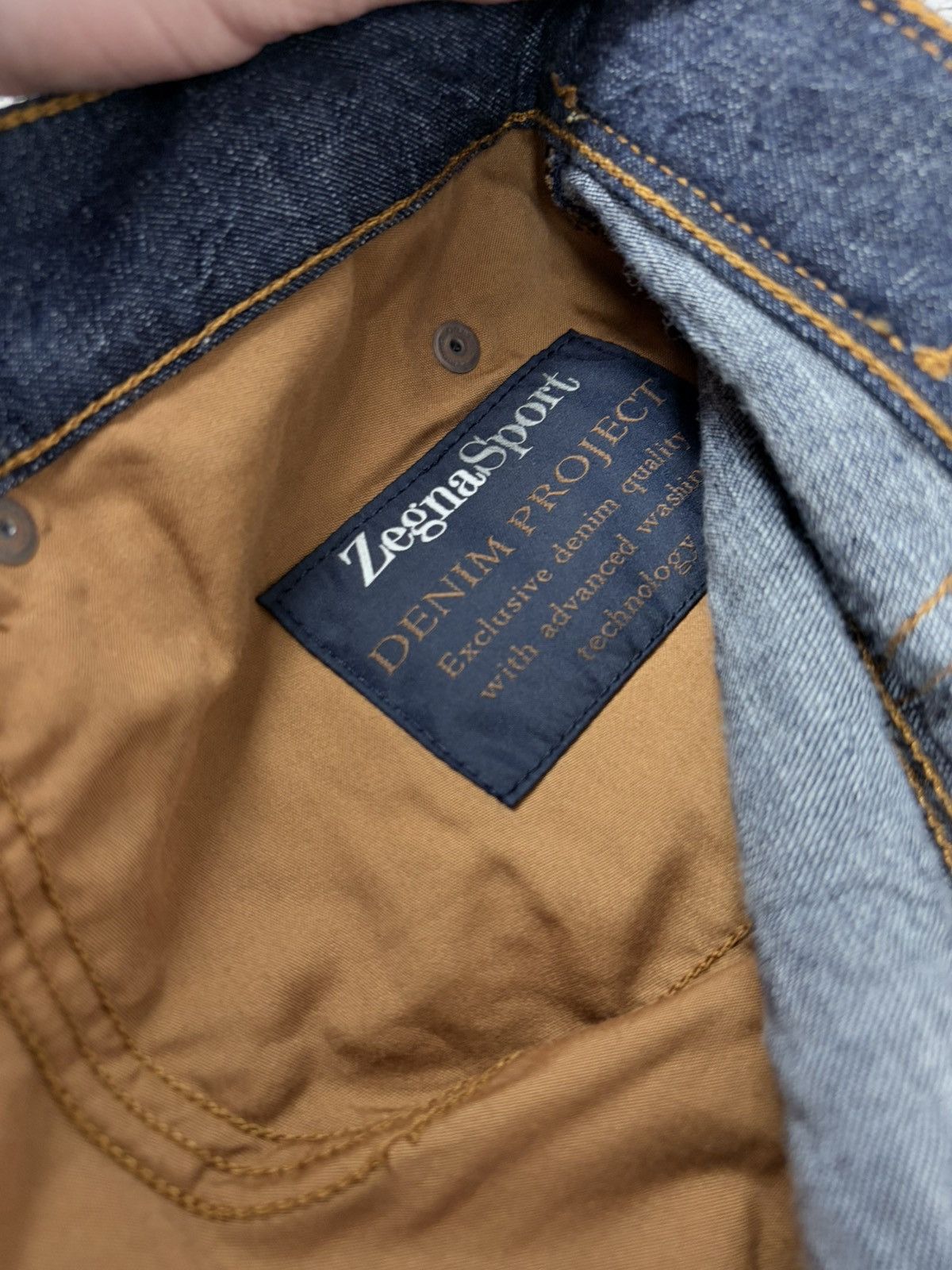 Z Zegna Zegna Sport Denim Project Indigo Luxury Jeans Straight Fit Size US 34 / EU 50 - 8 Thumbnail