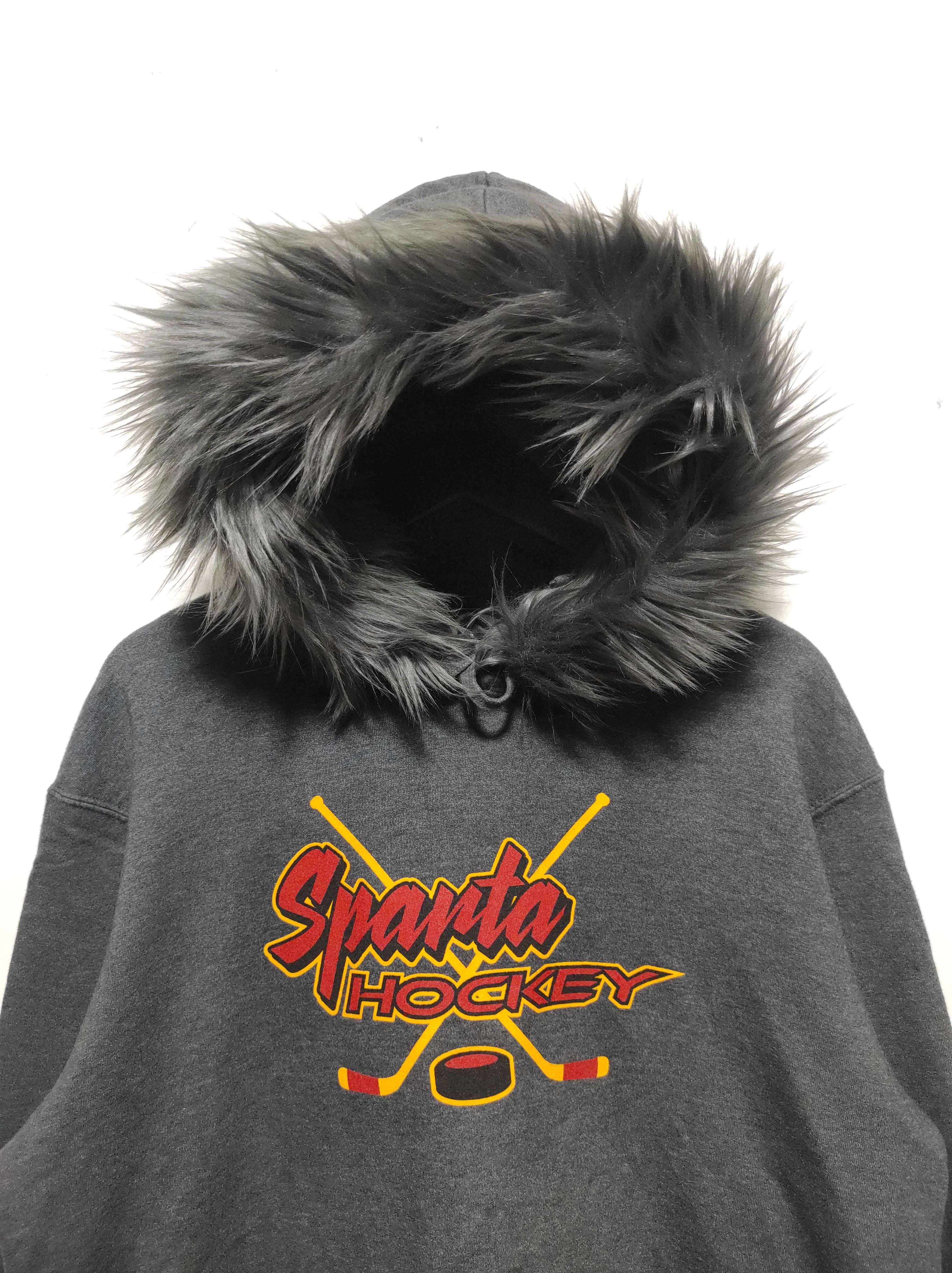 If Six Was Nine Sparta Hockey Fur Hoodie LGB Versace style Size US L / EU 52-54 / 3 - 3 Thumbnail