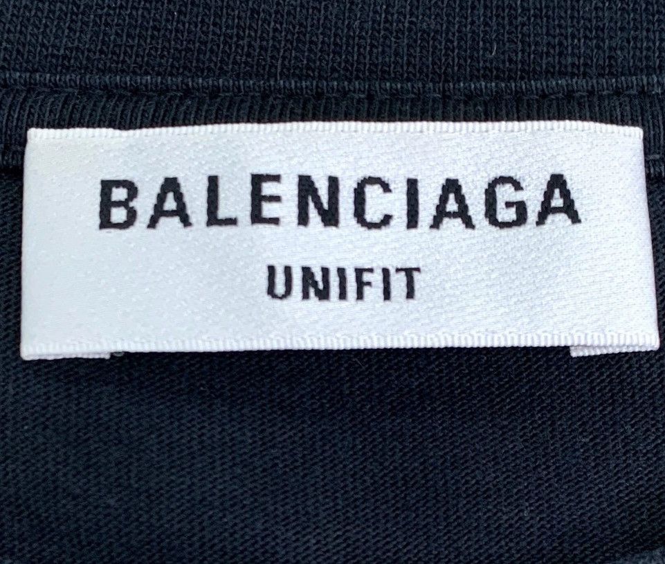 Balenciaga Balenciaga logo tiger jungle print round neck black cotton Size US L / EU 52-54 / 3 - 7 Thumbnail