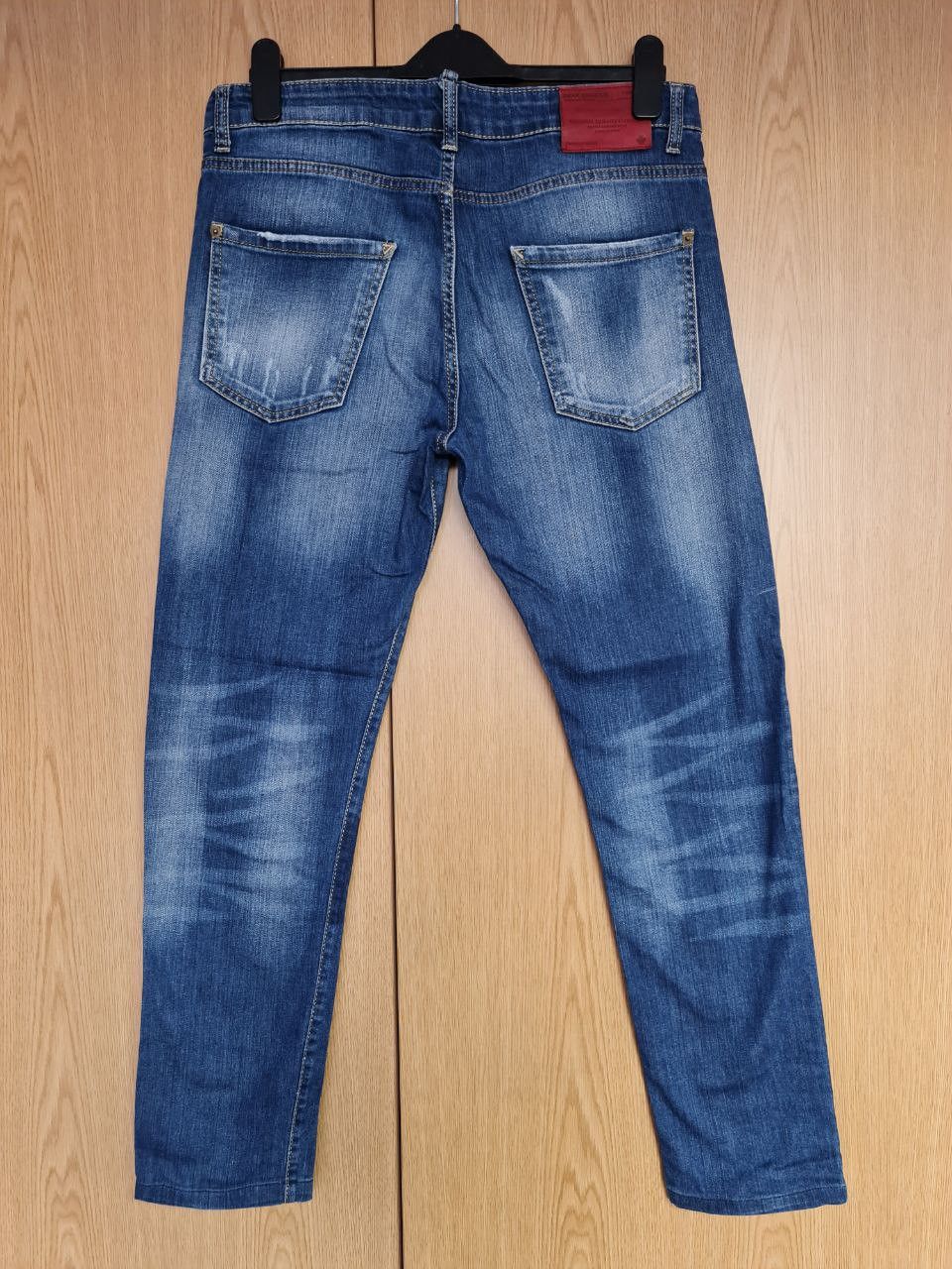 Dsquared2 Distressed Painted Bleached Dsquared2 Denim Size US 34 / EU 50 - 6 Thumbnail