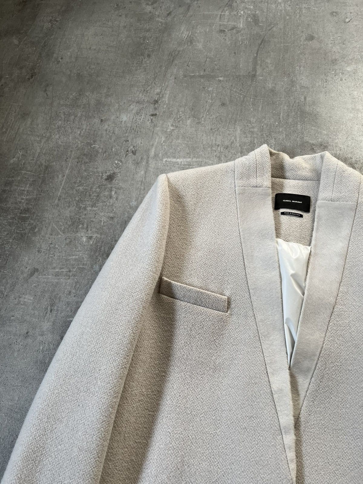 Isabel Marant Isabel Marant beige wool coat women Size M / US 6-8 / IT 42-44 - 5 Thumbnail