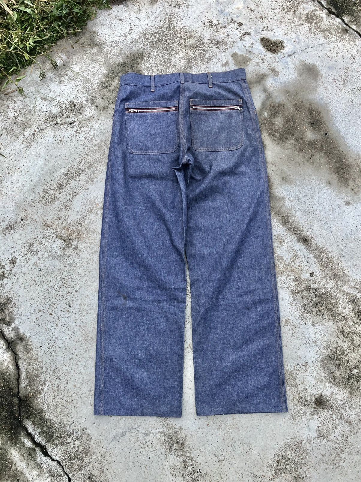 A.P.C. VINTAGE APC WIDE LEG JEANS Size US 29 - 7 Thumbnail