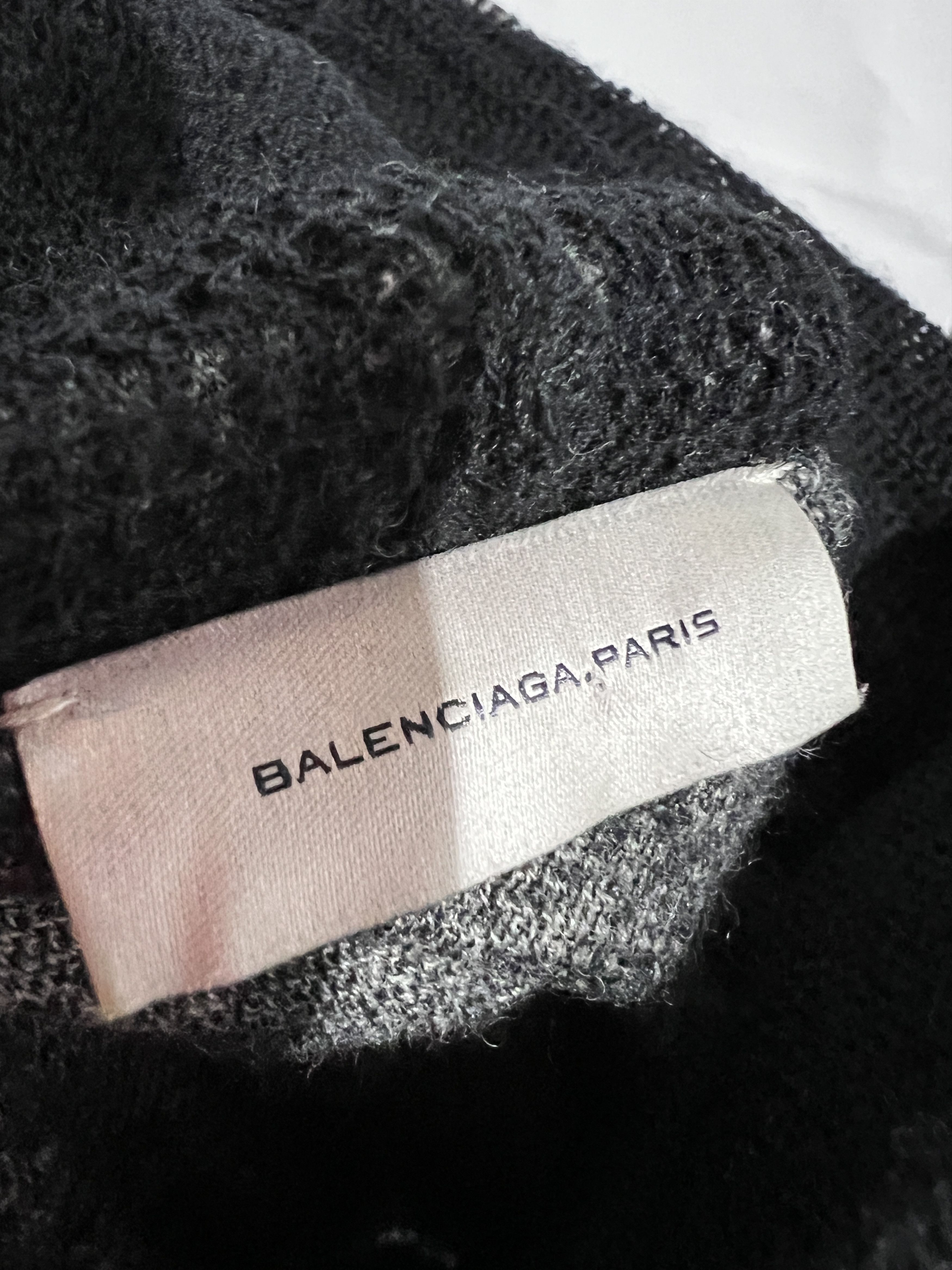 Balenciaga Balenciaga Paris Sweater Turtle Neck size M Size US M / EU 48-50 / 2 - 6 Thumbnail