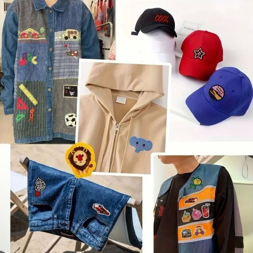 Other 10 Piece Western Cowboy Cowgirl Iron On Embroidered Patches Size ONE SIZE - 9 Thumbnail