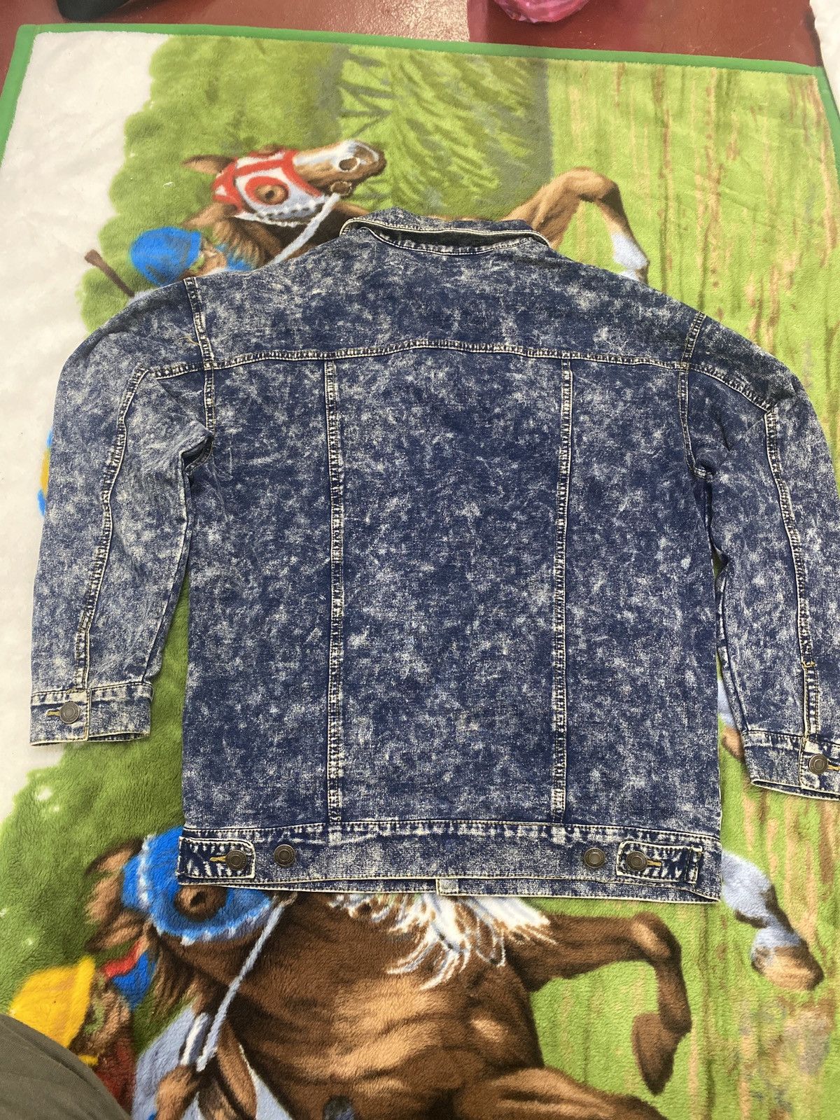 Japanese Brand ACID WASH DESIGN JACKET HOODIE PULL IN OUT DESIGN Size US L / EU 52-54 / 3 - 13 Thumbnail