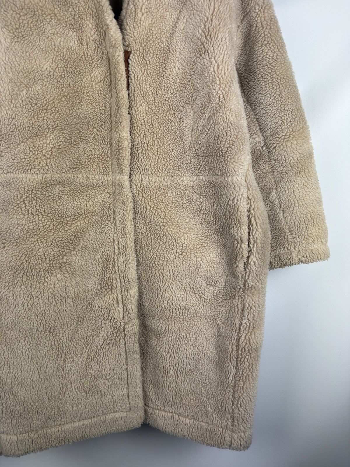 Designer × Japanese Brand Studio Tomboy Ladies Faux Shearling Japanese Coat Jacket Size L / US 10 / IT 46 - 6 Thumbnail