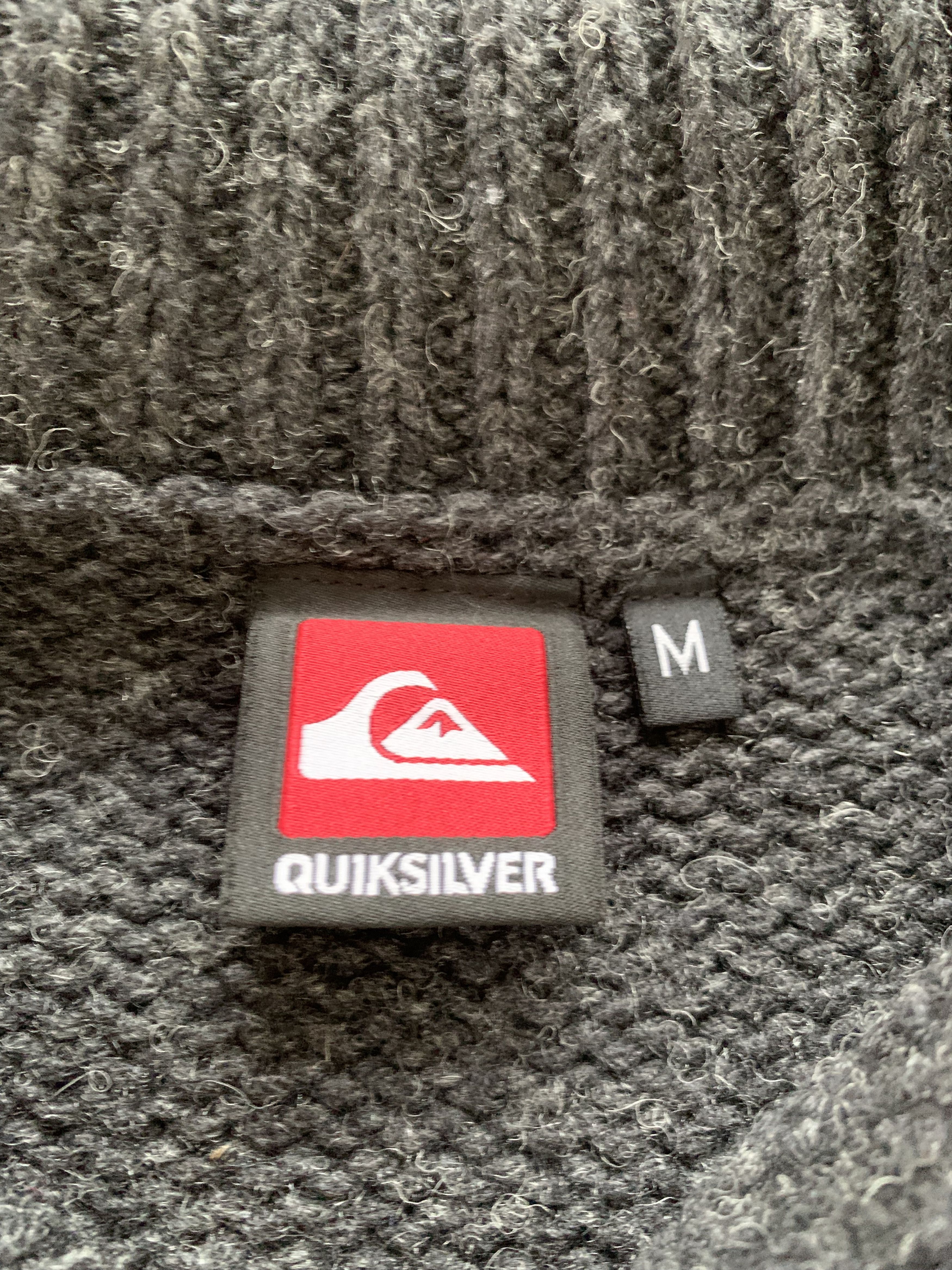 Quicksilver Vintage Quicksilver Grey Wool 1\4 Zip Sweater Size US M / EU 48-50 / 2 - 4 Thumbnail