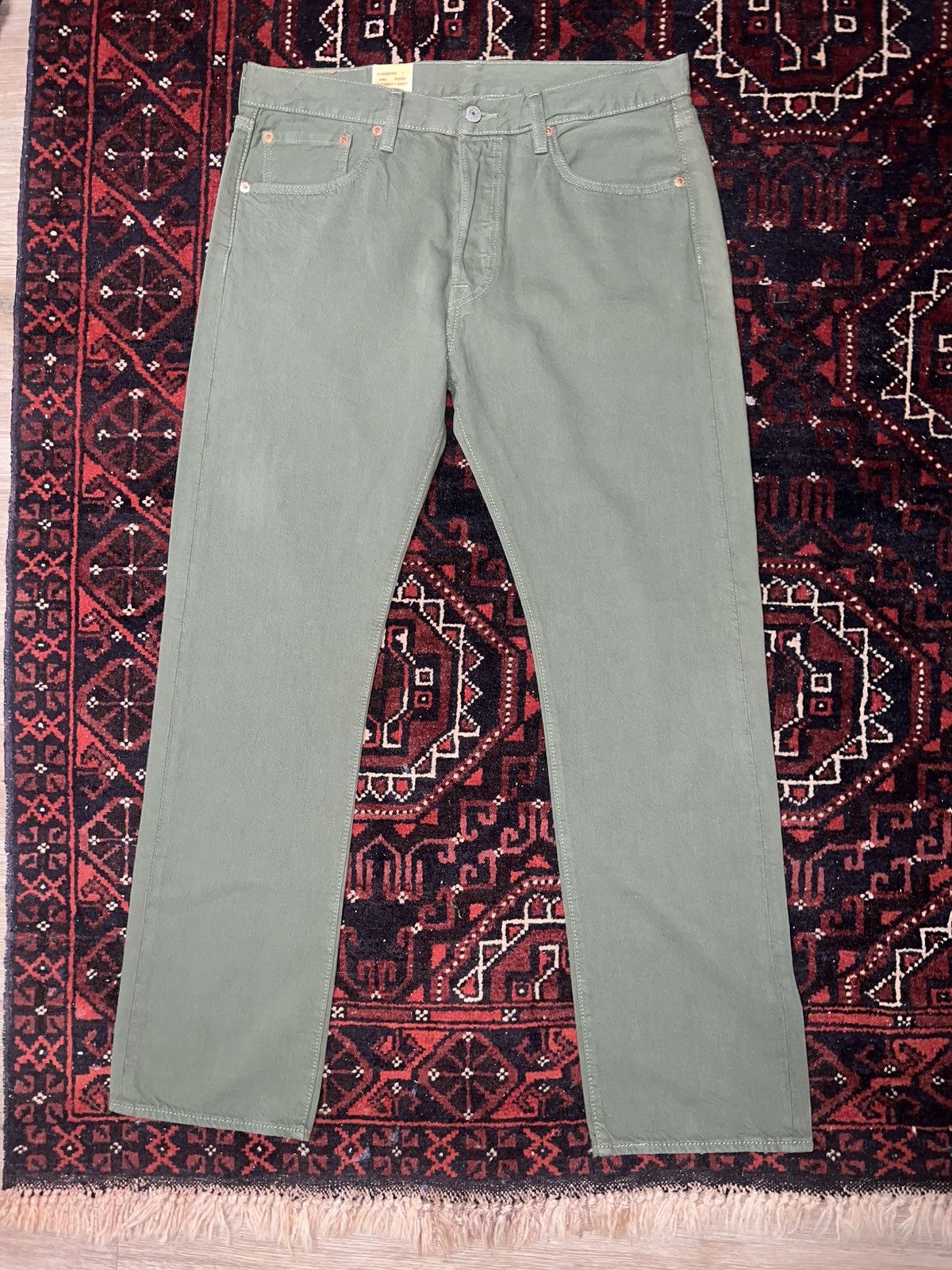 Levi's × Vintage Levi’s 501 Denim Jeans 32x30 Size US 32 / EU 48 - 3 Thumbnail