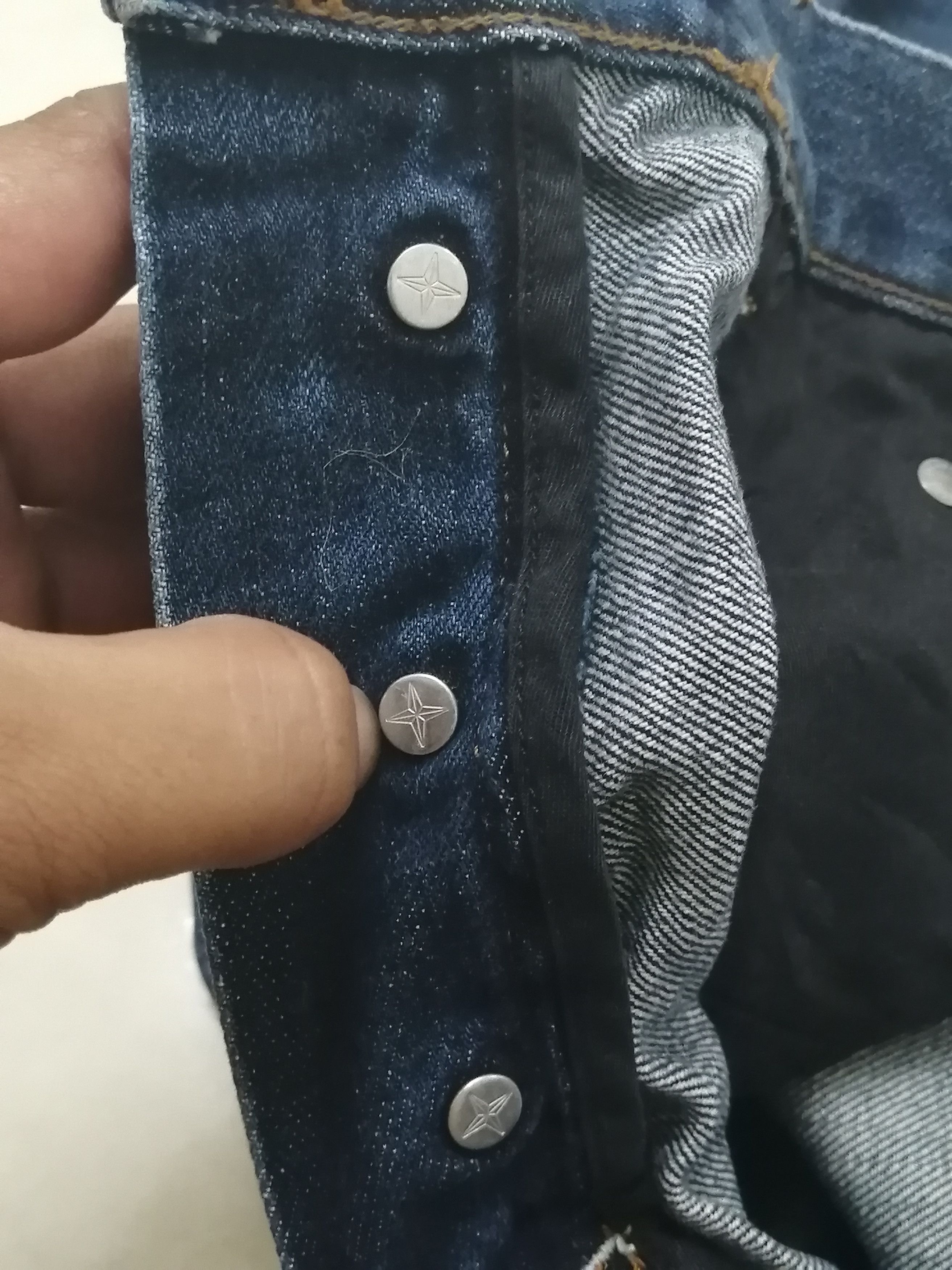 Designer × Stone Island Stone Island Buttonfly Jeans Size US 34 / EU 50 - 18 Thumbnail