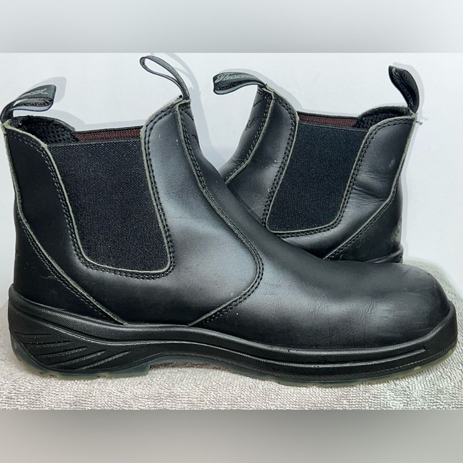 Thorogood THOROGOOD 6″ BLACK SOFT-TOE QUICK RELEASE STATION BOOTS Size US 9.5 / EU 42-43 - 9 Thumbnail