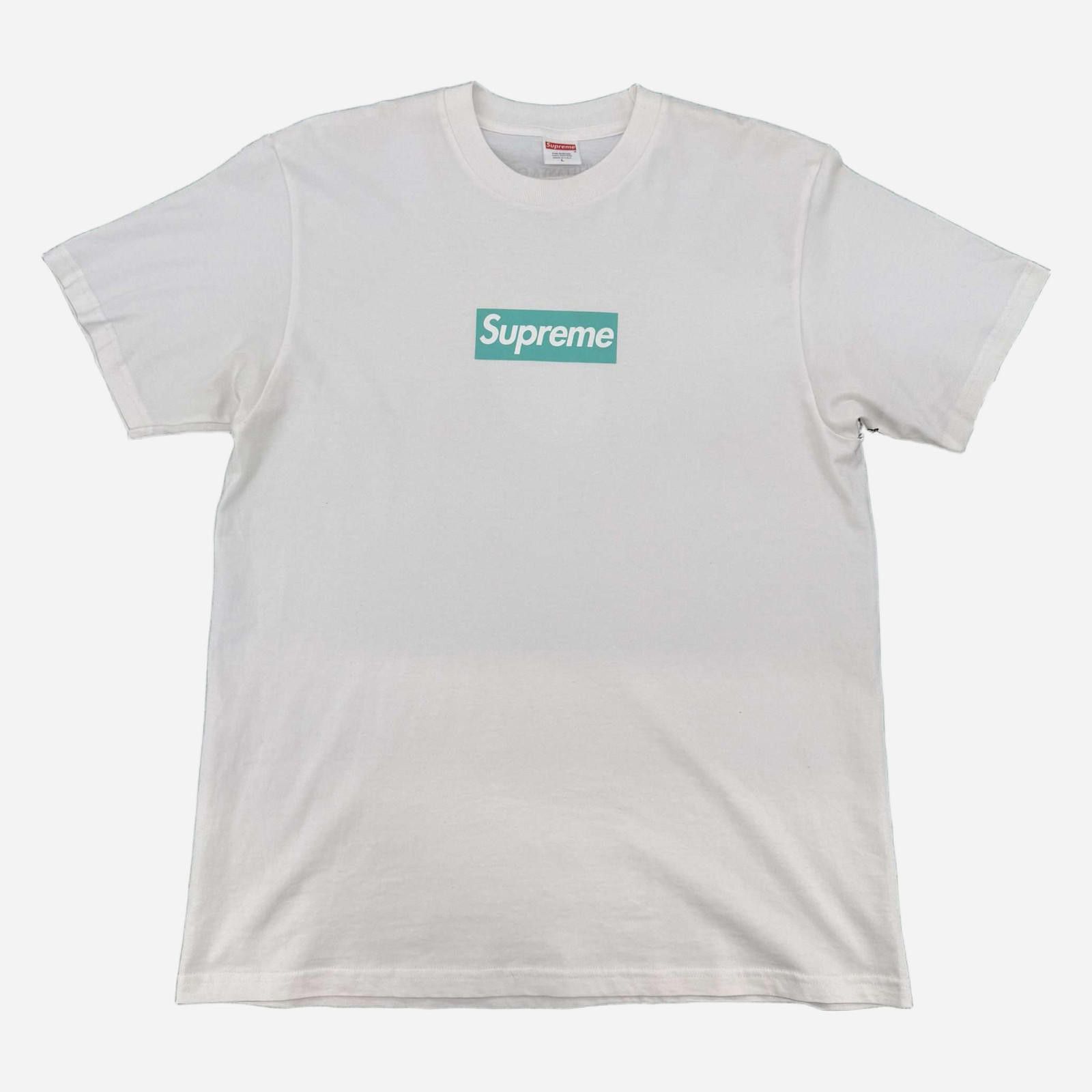 Supreme Supreme Tiffany & Co. Box Logo Tee L Used Size US L / EU 52-54 / 3 - 1 Thumbnail