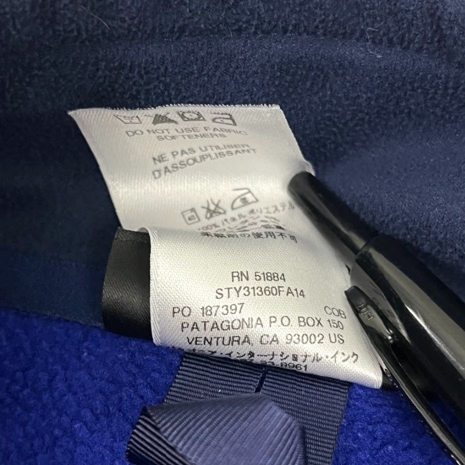 Patagonia Patagonia Jacket Mens L Blue Hybrid Fleece Shell Active Hiking Full Zip Size US L / EU 52-54 / 3 - 6 Thumbnail