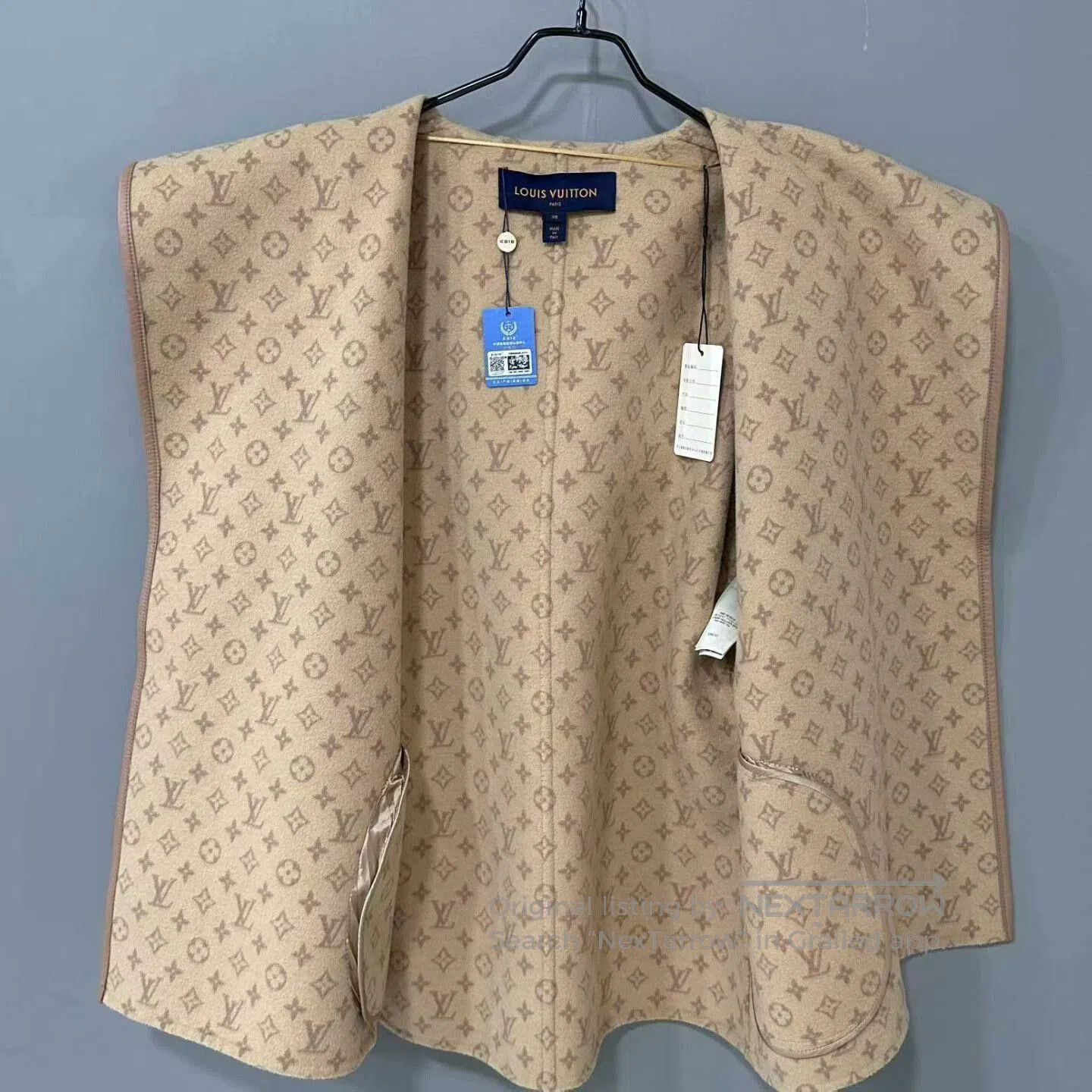 Louis Vuitton louis vuitton patterned bathrobe coat. Size M / US 6-8 / IT 42-44 - 3 Thumbnail