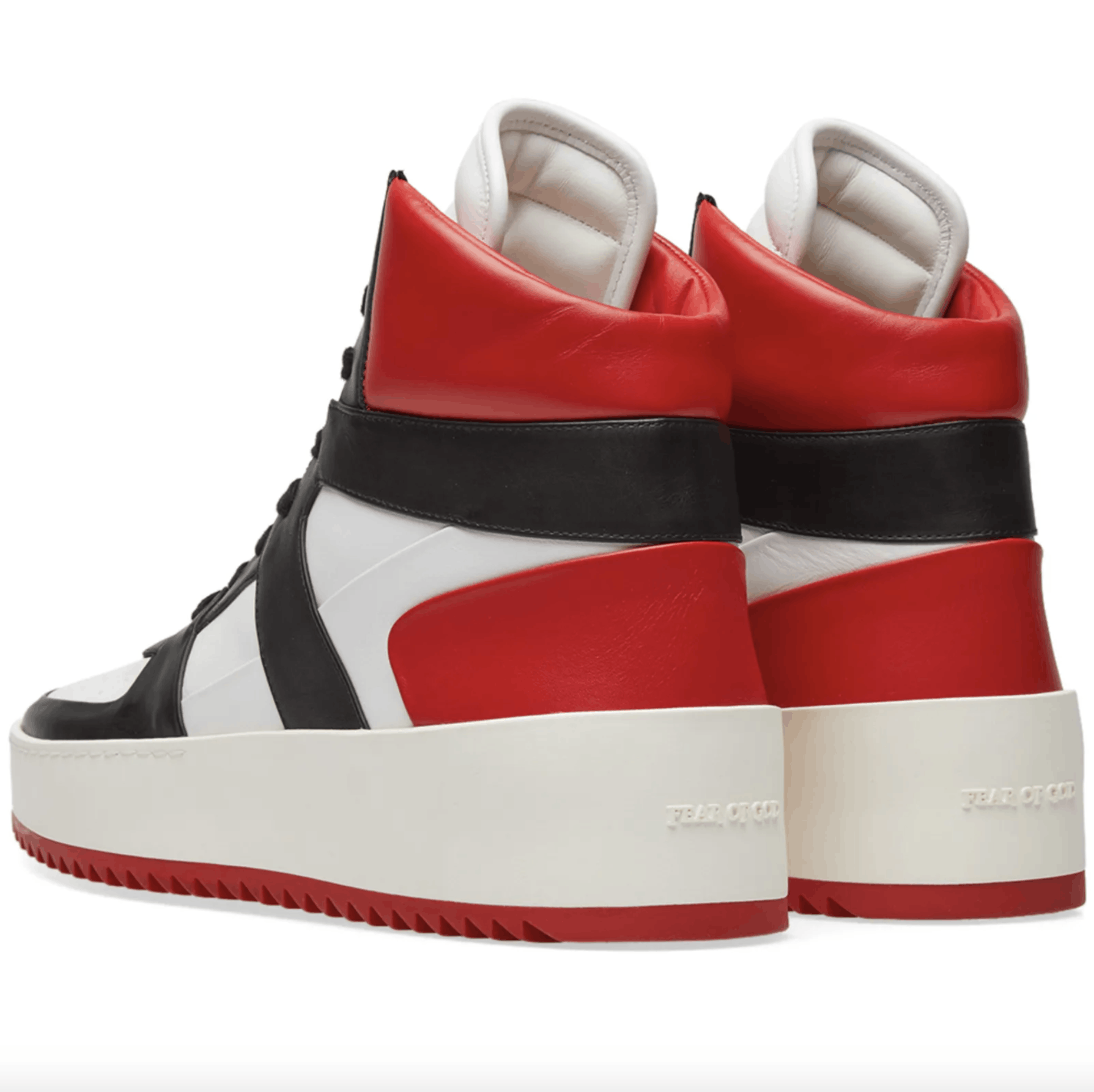 Fear of God $1095 Fear of god BBALL SNEAKER Varsity Red NIB 47 Size US 14 / EU 47 - 3 Thumbnail
