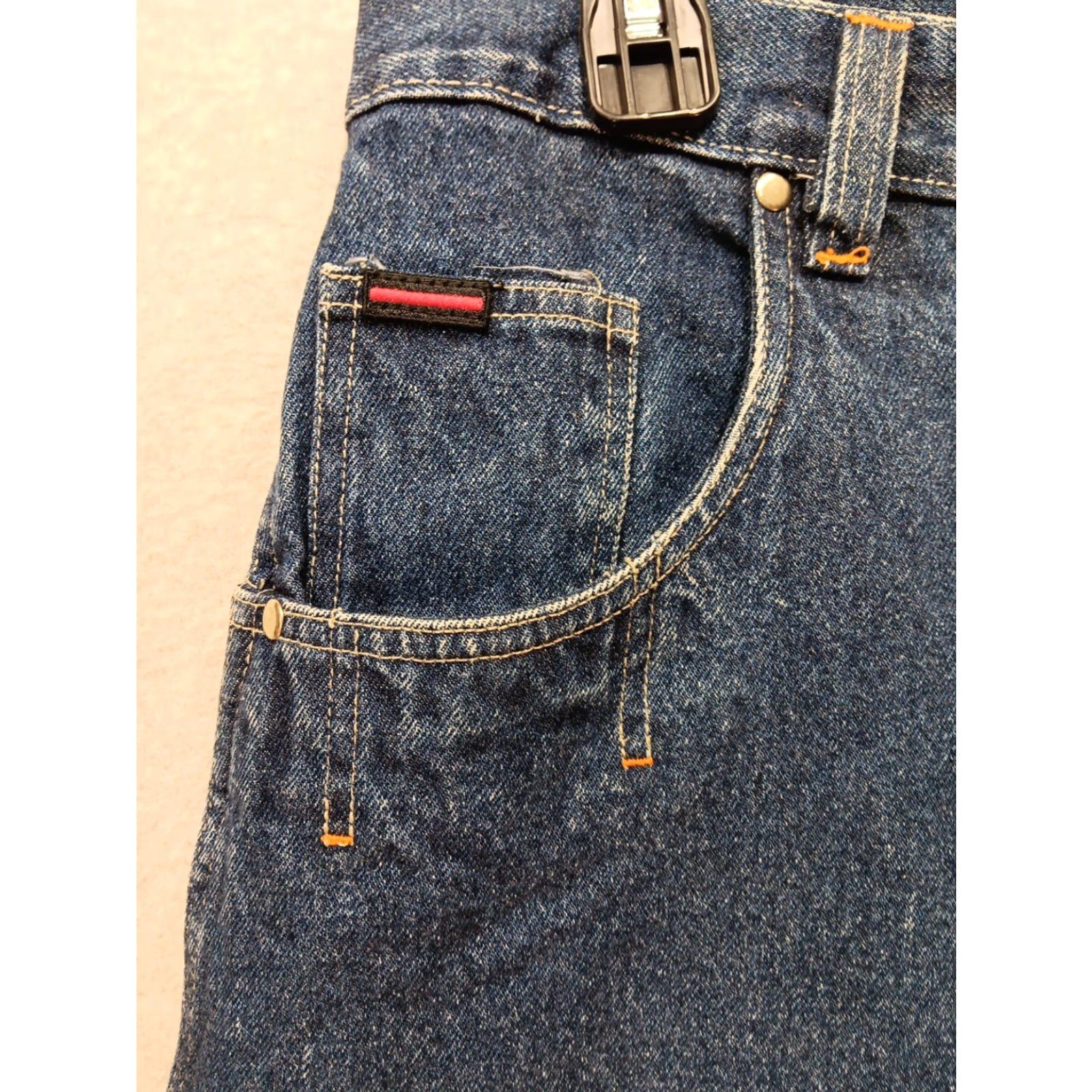Fubu VINTAGE FUBU Shorts Mens 36 Denim Baggy Carpenter Jeans Skate Loose USA Y2K 90s Streetwear Size US 36 / EU 52 - 6 Thumbnail