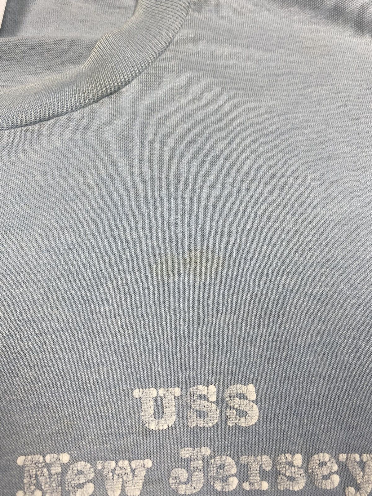 Vintage Vintage Uss New Jersey Made In USA Size US XXL / EU 58 / 5 - 9 Thumbnail