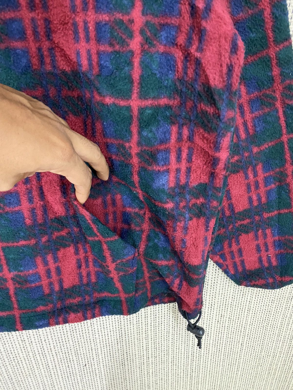 L.L. Bean × Vintage Vintage LL bean anorak fleece sweater pullover half button Size US M / EU 48-50 / 2 - 7 Thumbnail