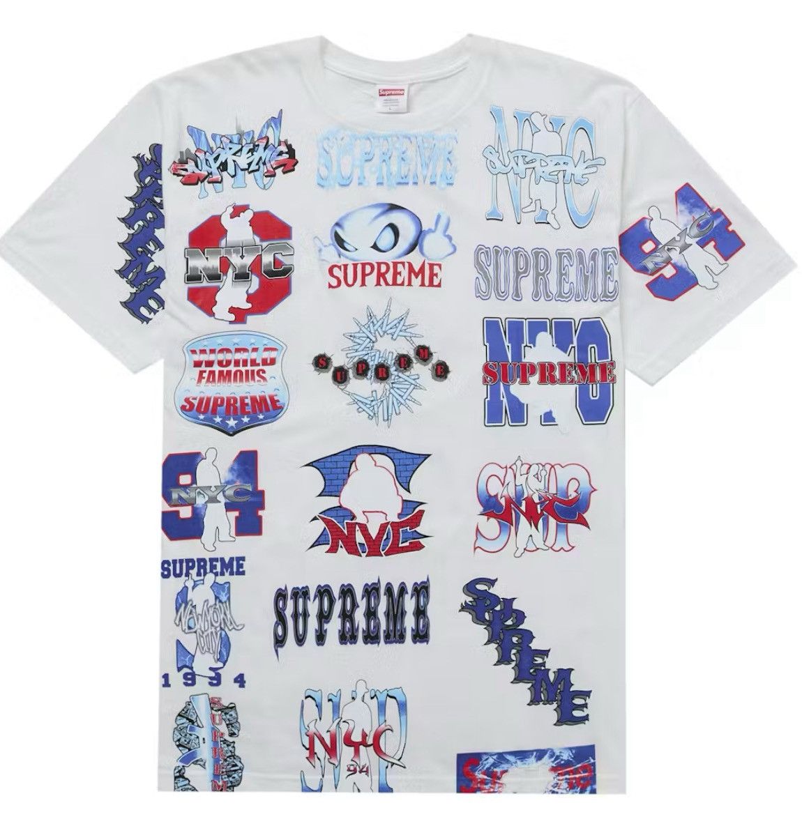 Supreme Supreme Art Dealer Flash Tee White (SS26) Size US L / EU 52-54 / 3 - 1 Thumbnail