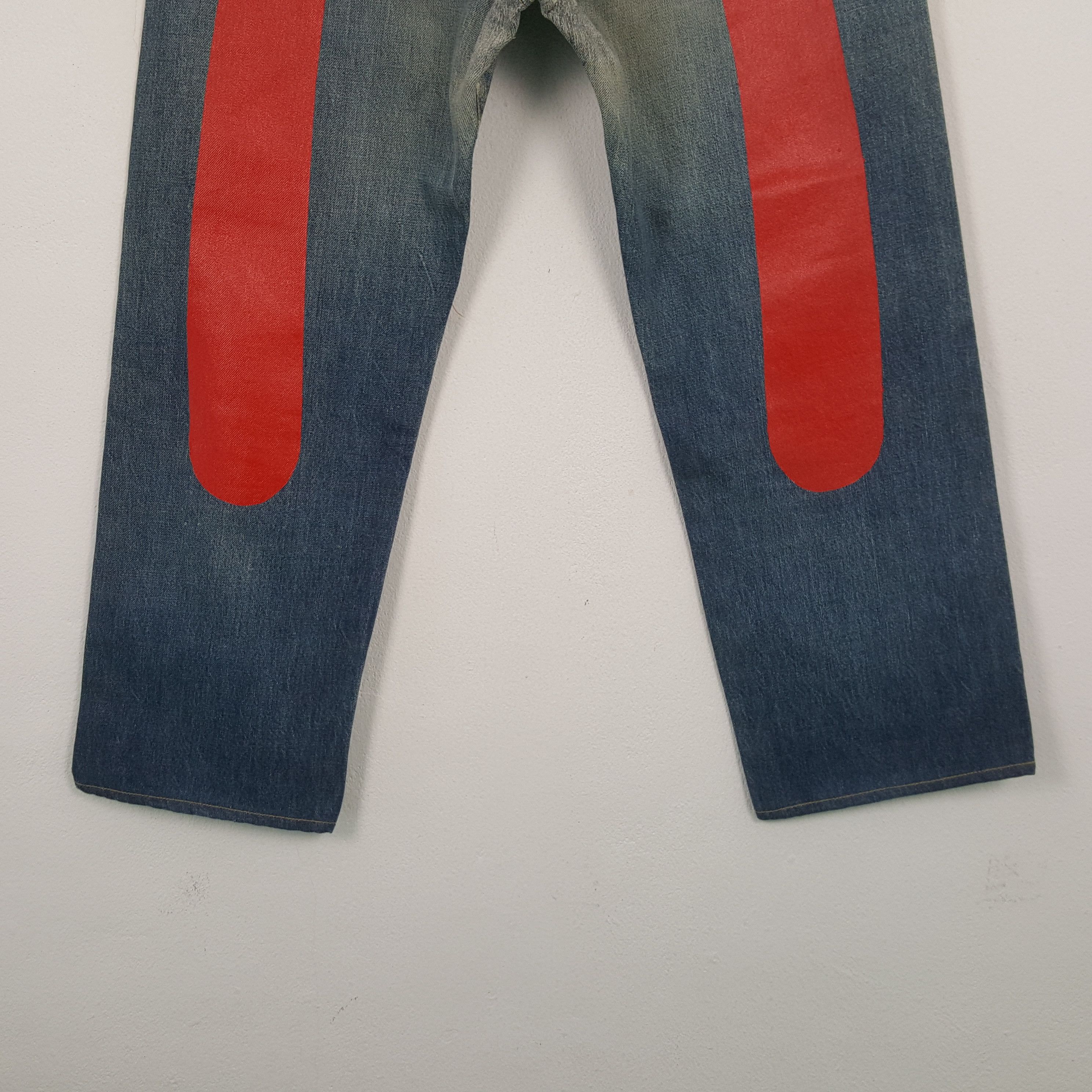 Evisu Evis Japanese Brand Streetwear Custom Daicock Jeans RR18 Size US 32 / EU 48 - 3 Thumbnail