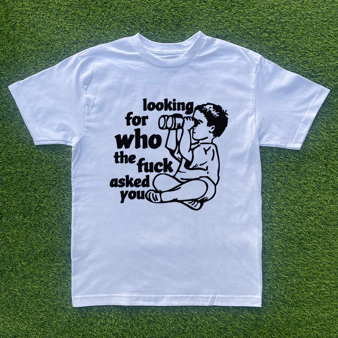 Vintage WHO TF ASKED YOU TSHIRT Size US S / EU 44-46 / 1 - 1 Preview