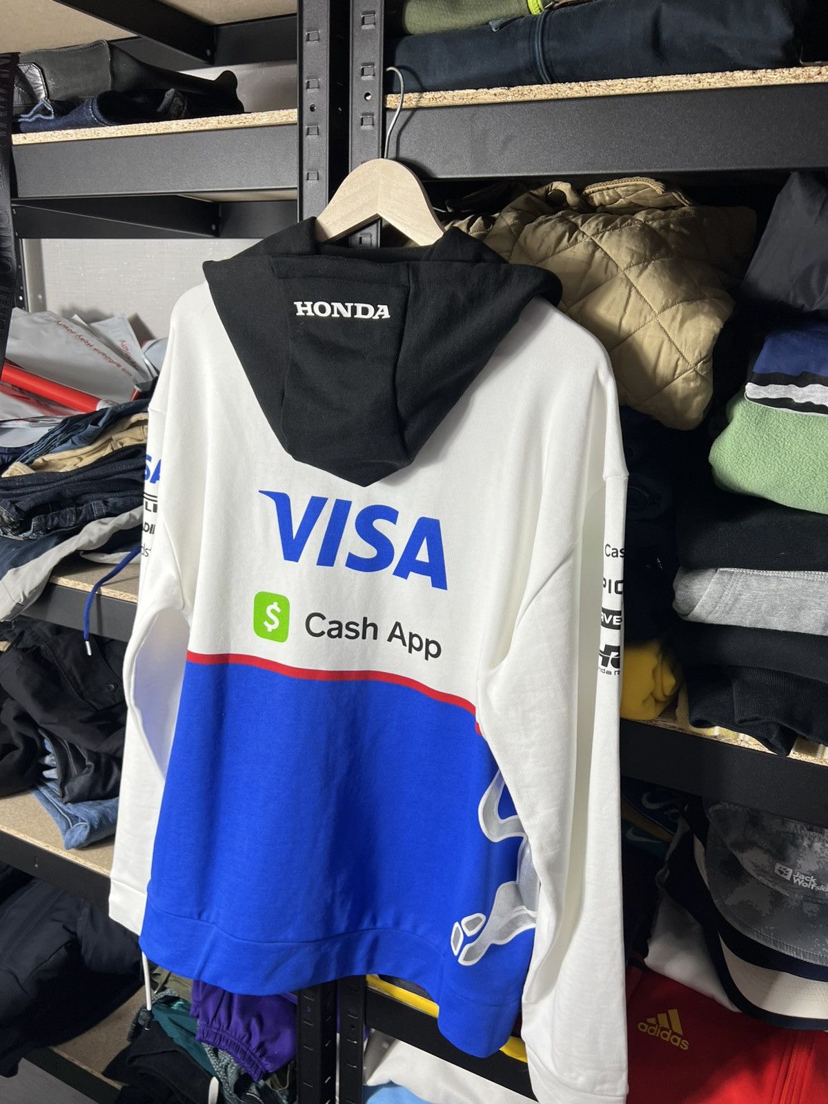 Hugo 🏁 HUGO x Visa Cash App Red Bull Formula 1 Team Zip Hoodie Size US M / EU 48-50 / 2 - 2 Thumbnail