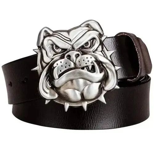 Designer 100cm Angry Dog Belt Size ONE SIZE - 4 Thumbnail