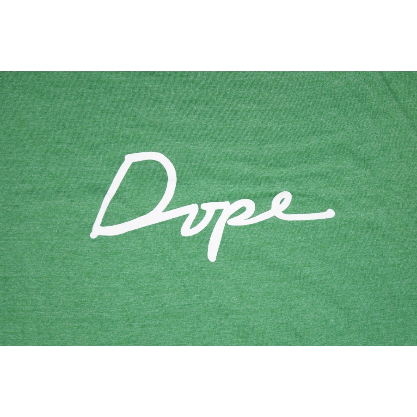 Vintage DOPE STREETWEAR SHIRT MENS LARGE COTTON LOGO HYPE CREW NECK SHORT SLEEVE GREEN Size US L / EU 52-54 / 3 - 2 Thumbnail